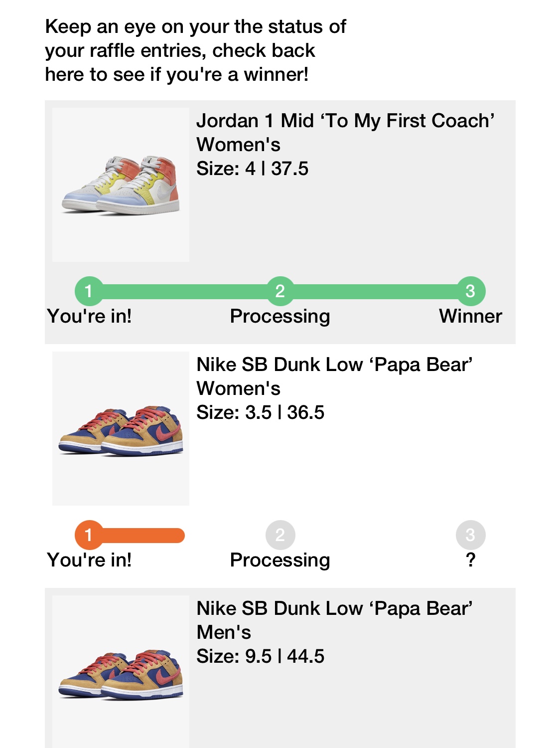 (W) Jordan 1 Mid To My First Coach 착용 스타일 - 1