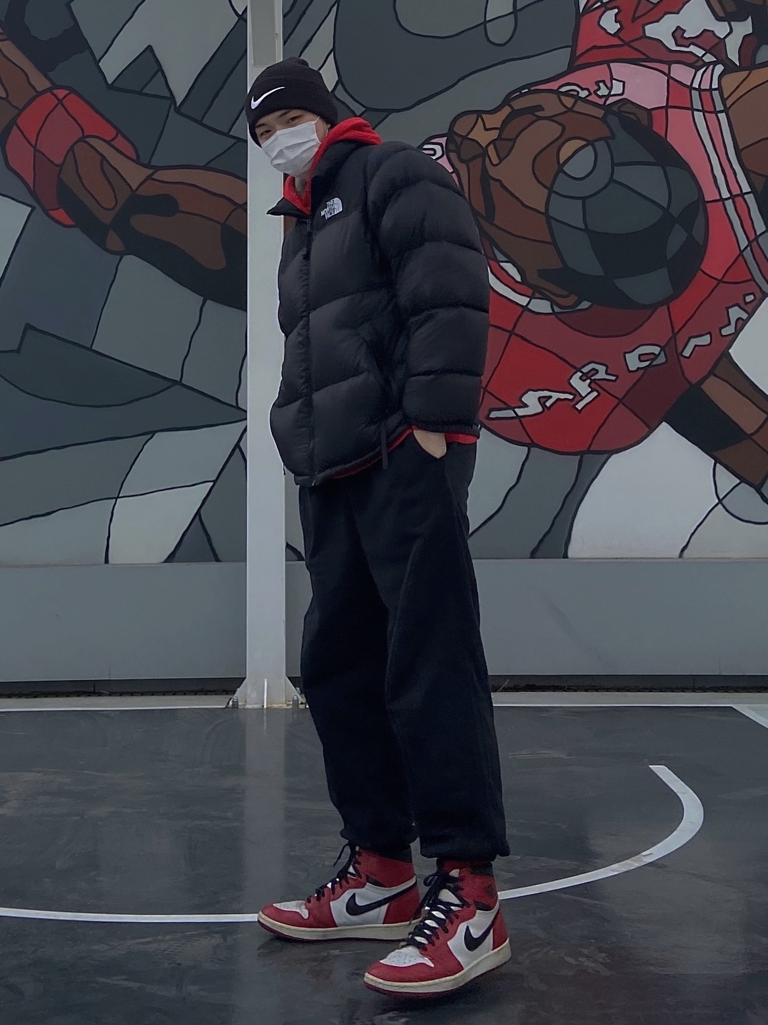 Jordan 1 Retro Chicago 1994 착용 스타일 - 1