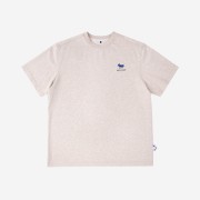 Maison Kitsune x Ader Error Layer Triple Fox T-Shirt Oatmeal