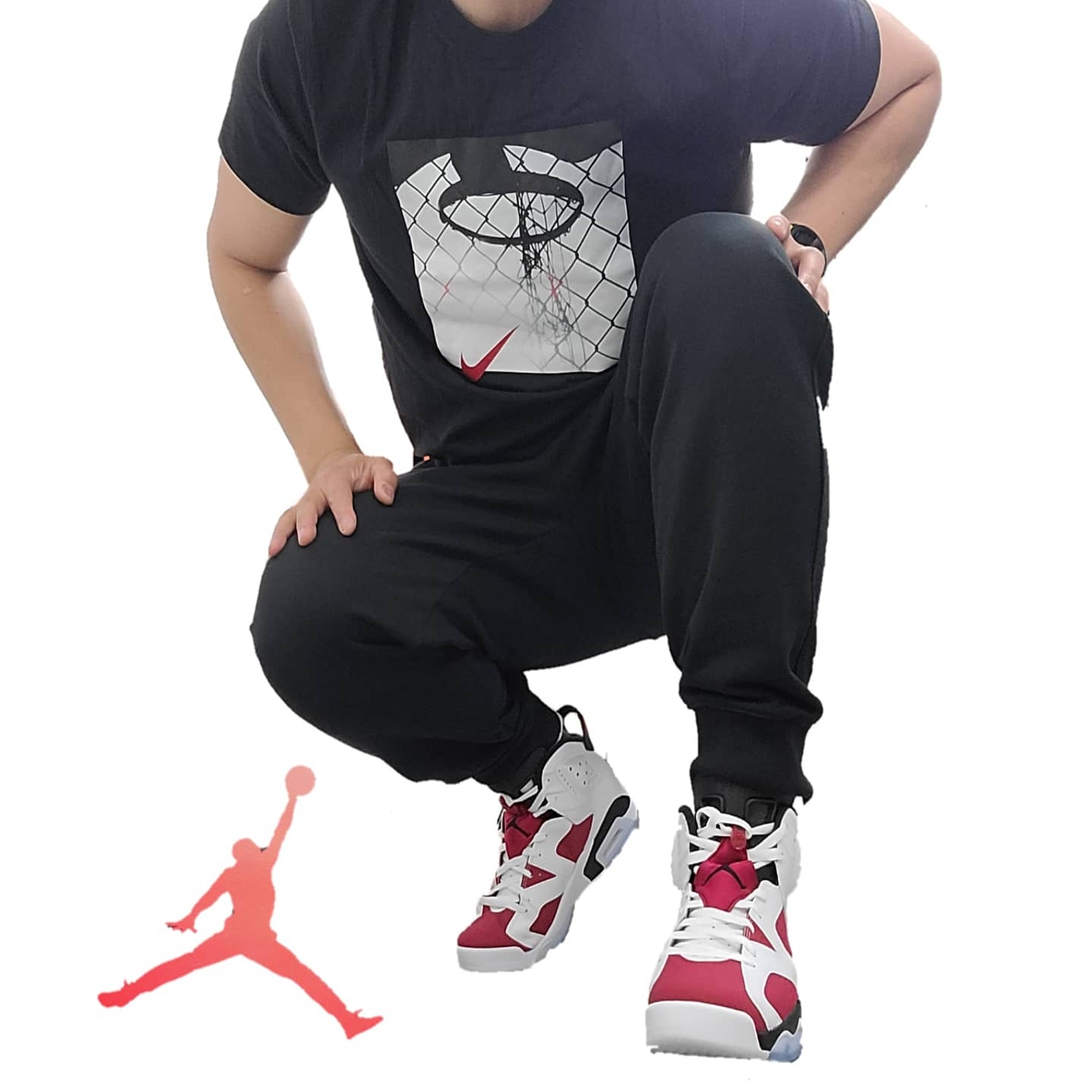 Jordan 6 Retro Carmine 2021 착용 스타일