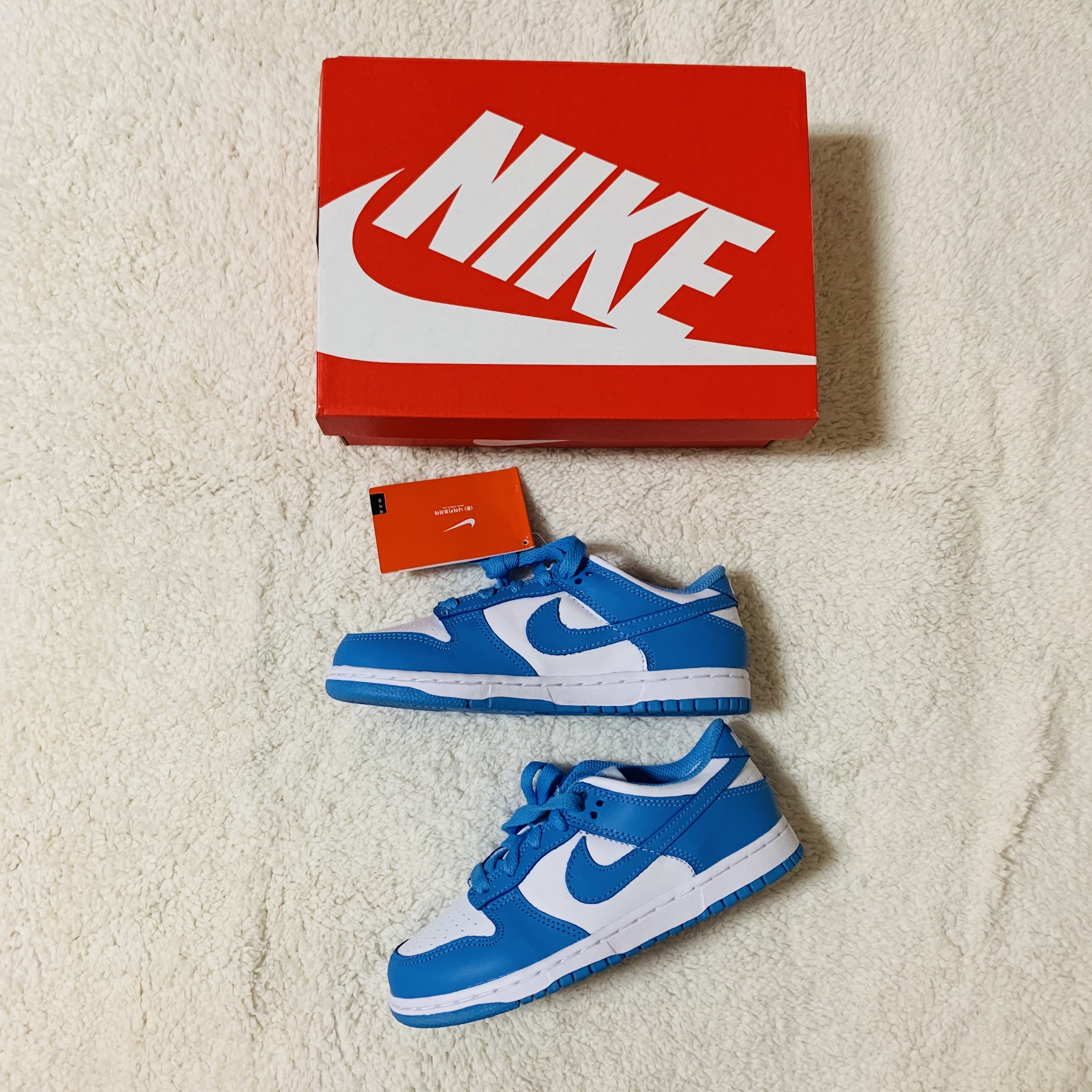(PS) Nike Dunk Low University Blue 착용 스타일