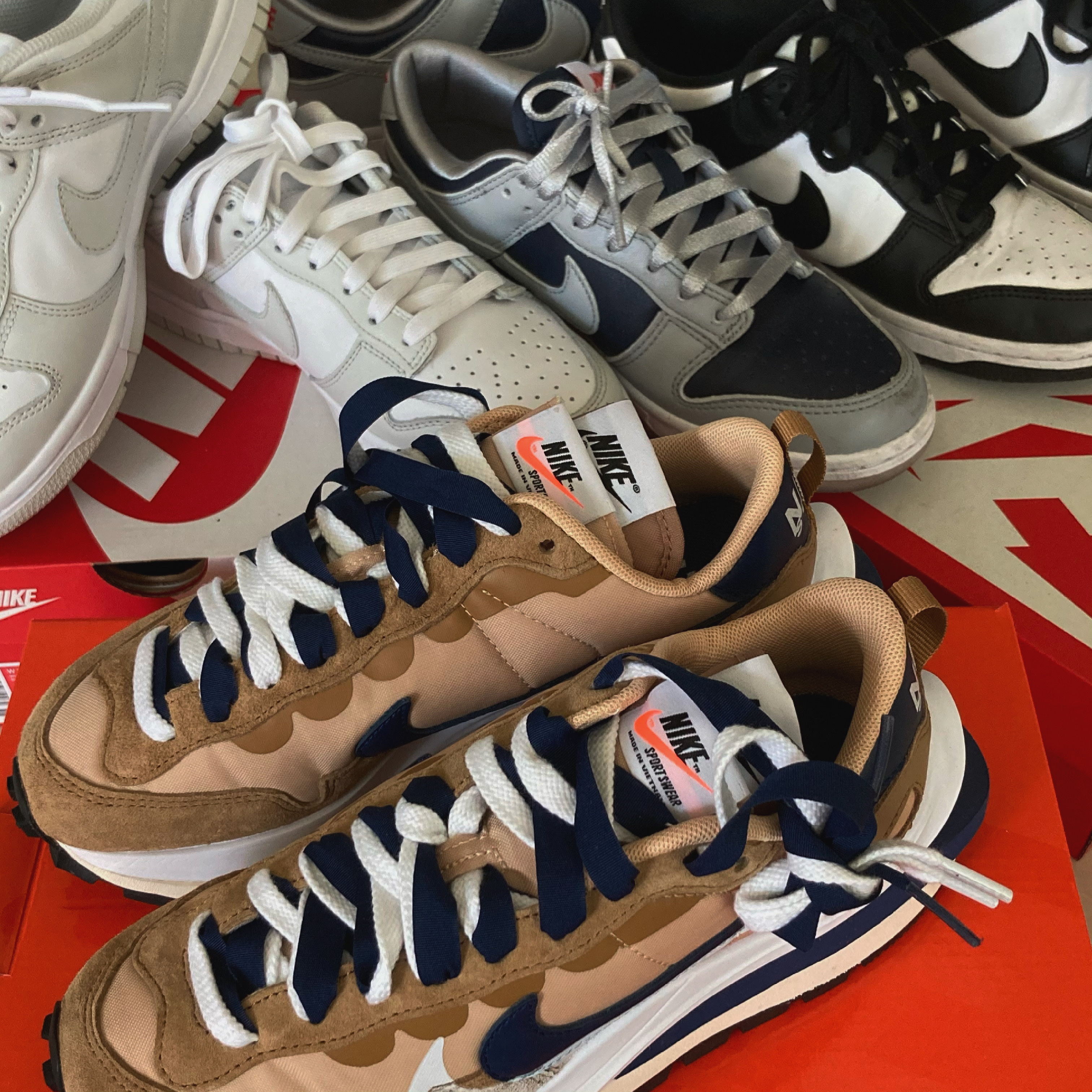 (W) Nike Dunk Low Black, (W) Nike Dunk Low Photon Dust 착용 스타일