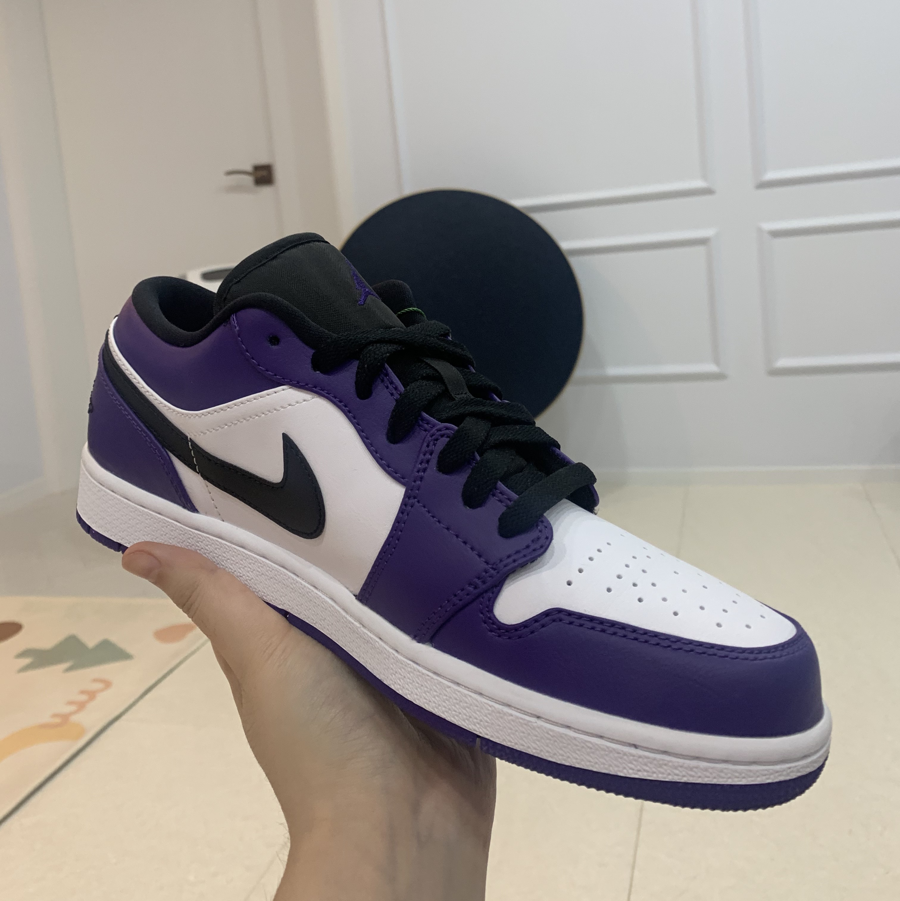 Jordan 1 Low Court Purple 2020 착용 스타일 - 2