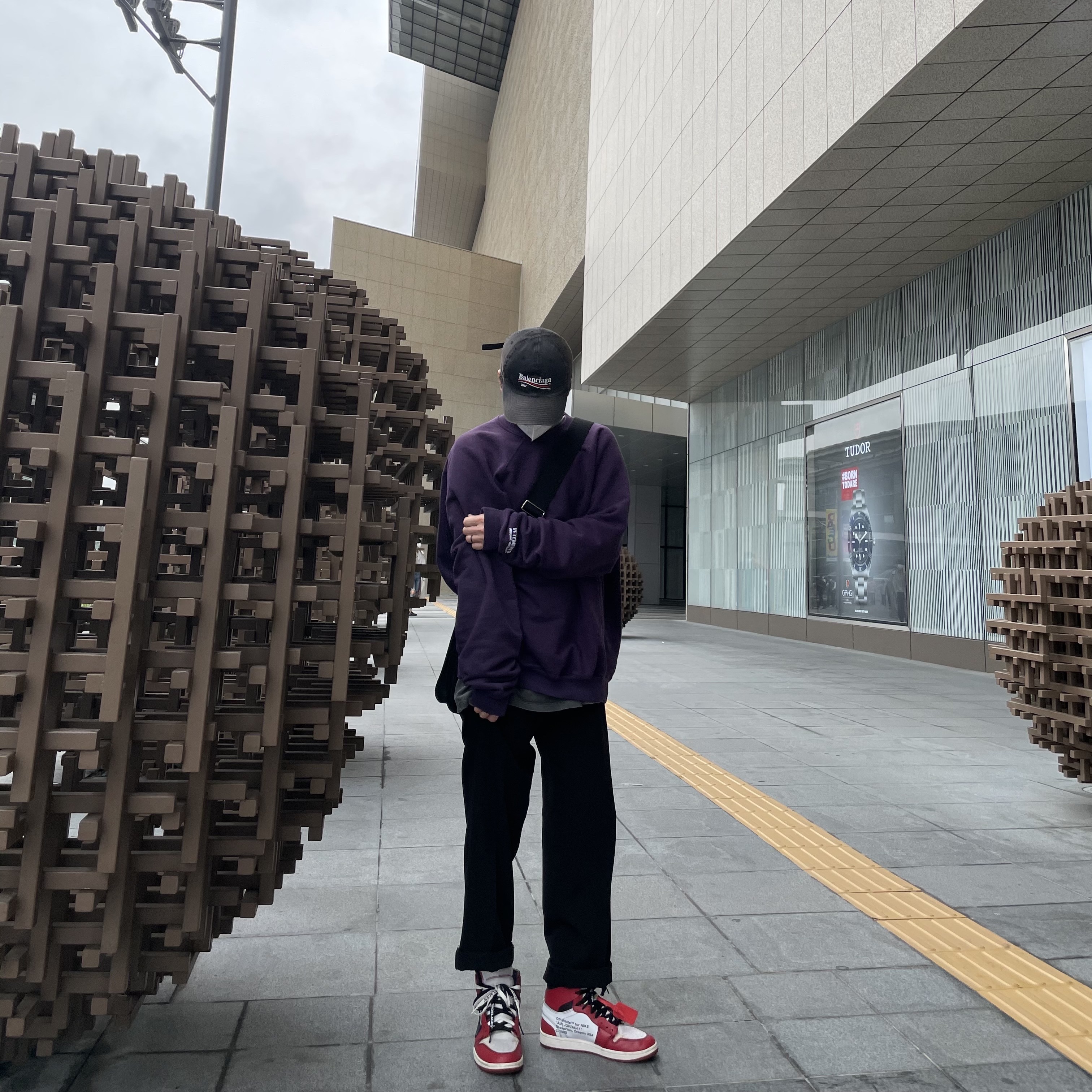 Jordan 1 x Off-White Retro High Chicago The Ten 착용 스타일