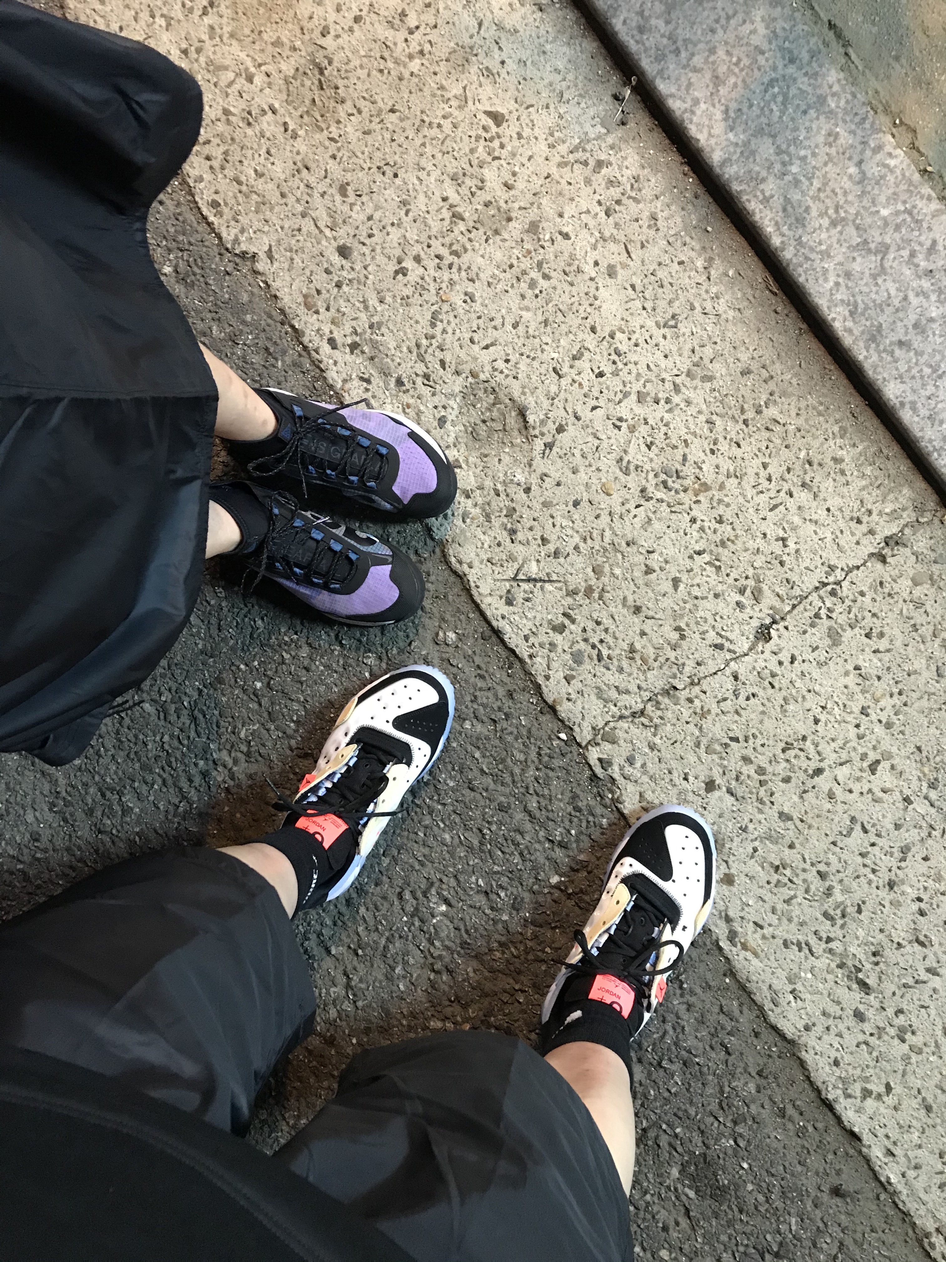 Jordan Delta 2 Thermo White, Nike ACG Zoom Terra Zaherra Space Purple 착용 스타일 - 2