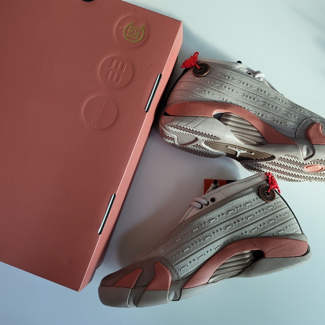 Jordan 14 x Clot Retro Low Terracotta 착용 스타일