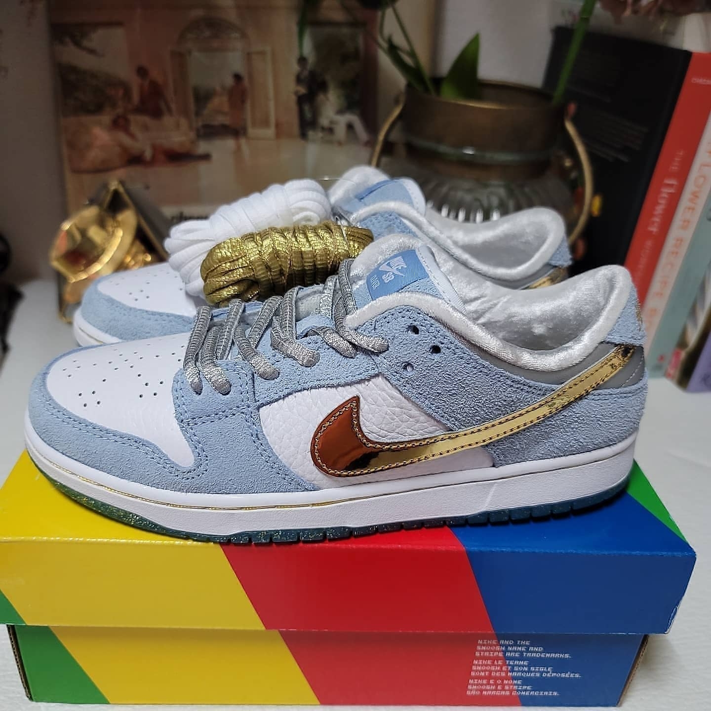 Nike x Sean Cliver SB Dunk Low Holiday Special 착용 스타일