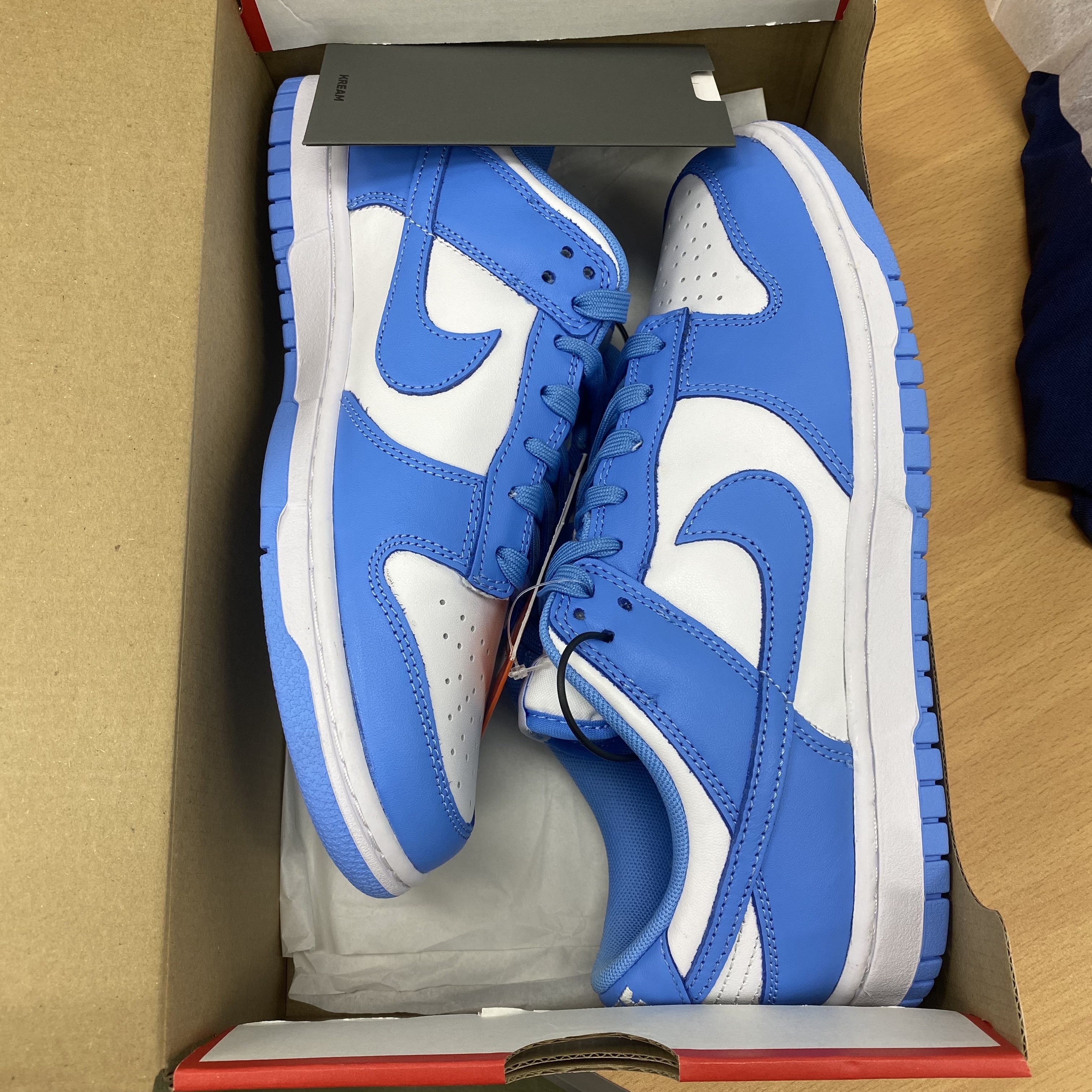 Nike Dunk Low Retro University Blue 착용 스타일