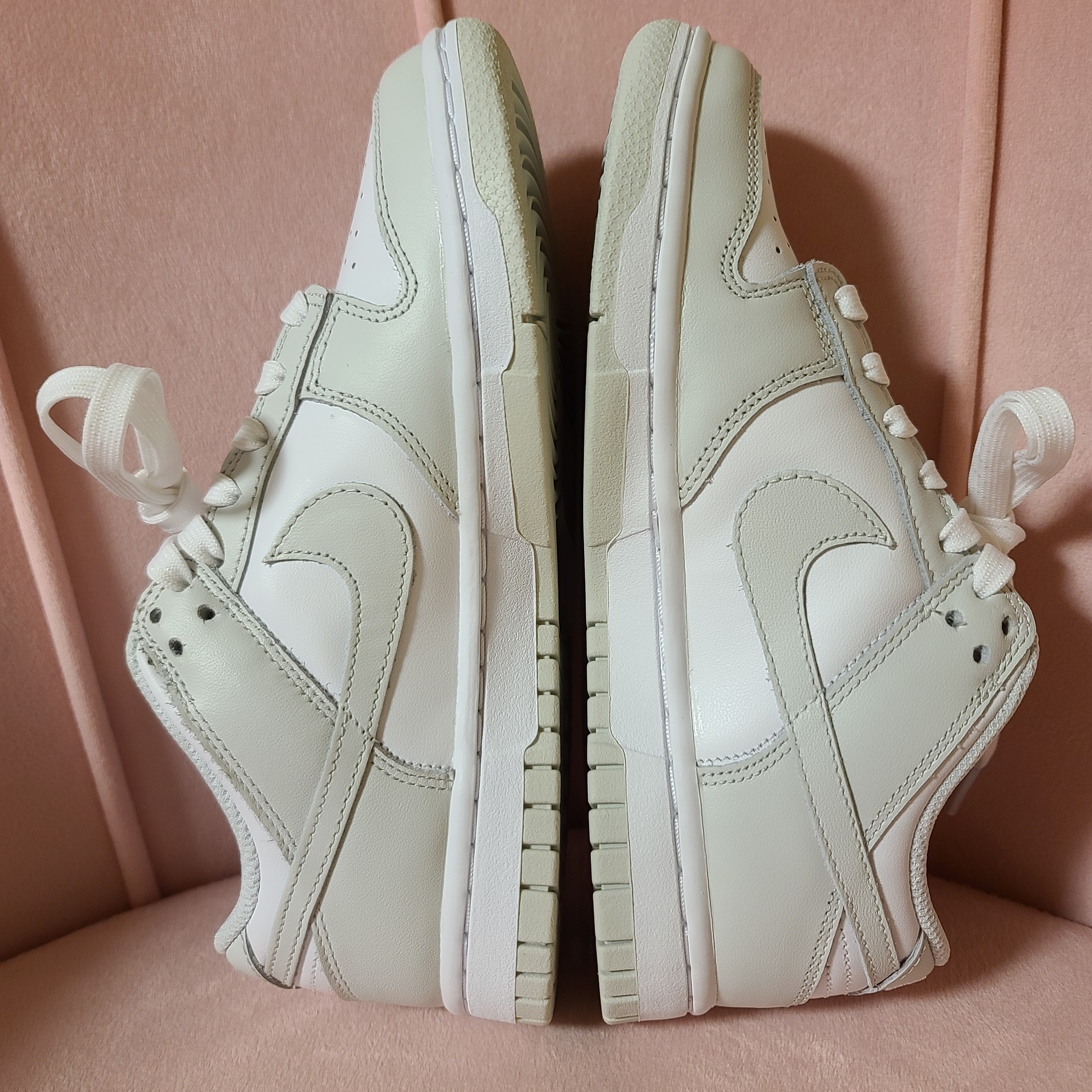 (W) Nike Dunk Low Photon Dust 착용 스타일 - 2