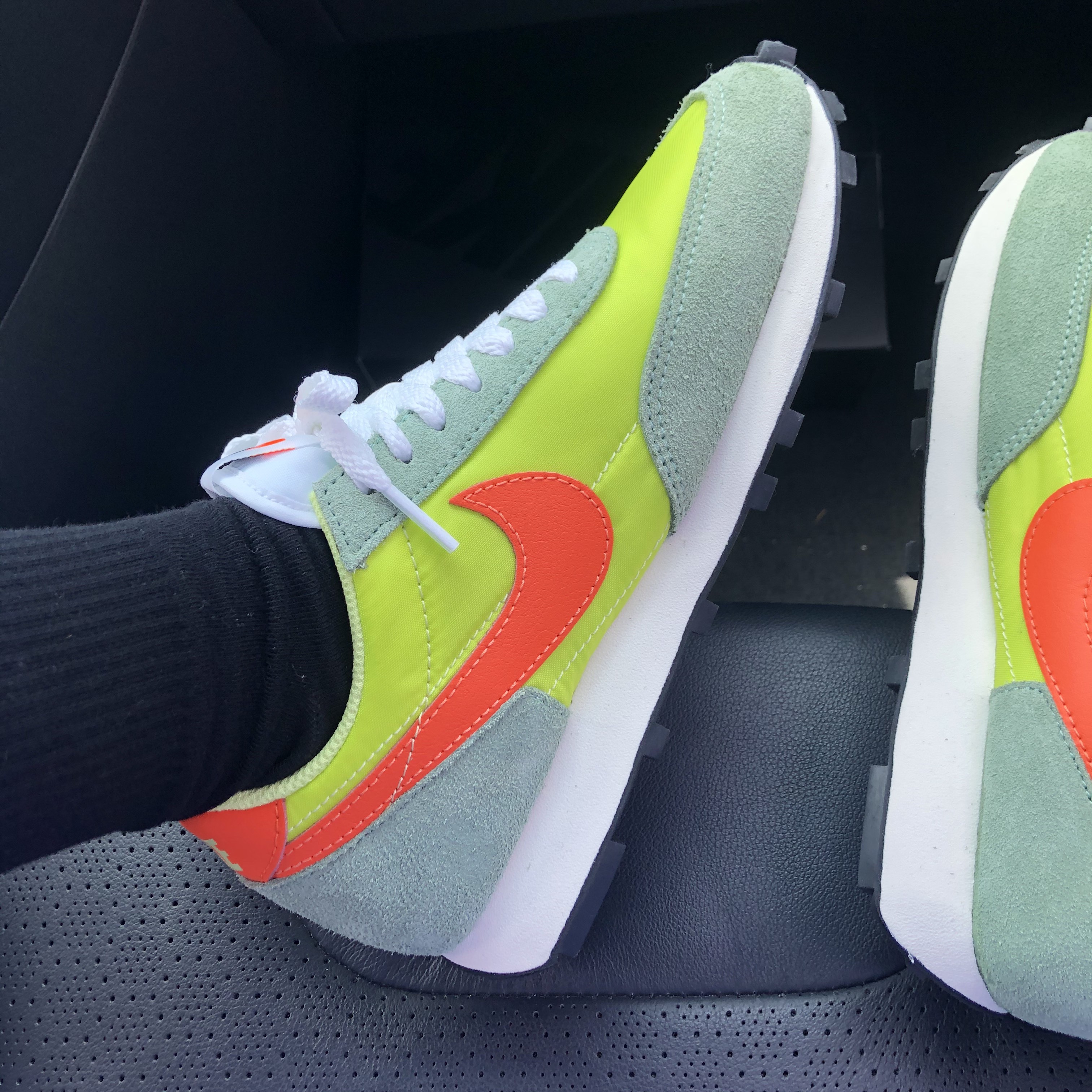 Nike Daybreak Limelight 착용 스타일 - 2