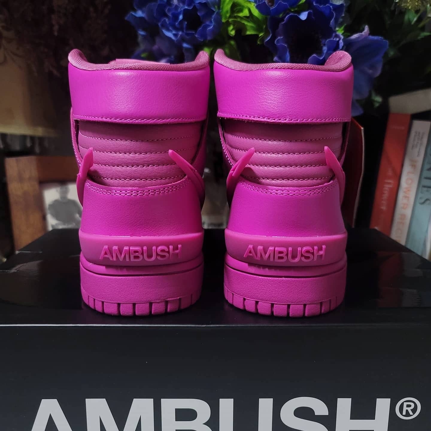 Nike x Ambush Dunk High Black, Nike x Ambush Dunk High Cosmic Fuchsia 착용 스타일 - 4