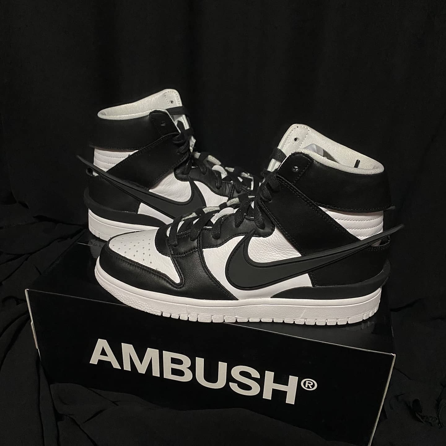 Nike x Ambush Dunk High Black, Nike x Ambush Dunk High Cosmic Fuchsia 착용 스타일 - 2