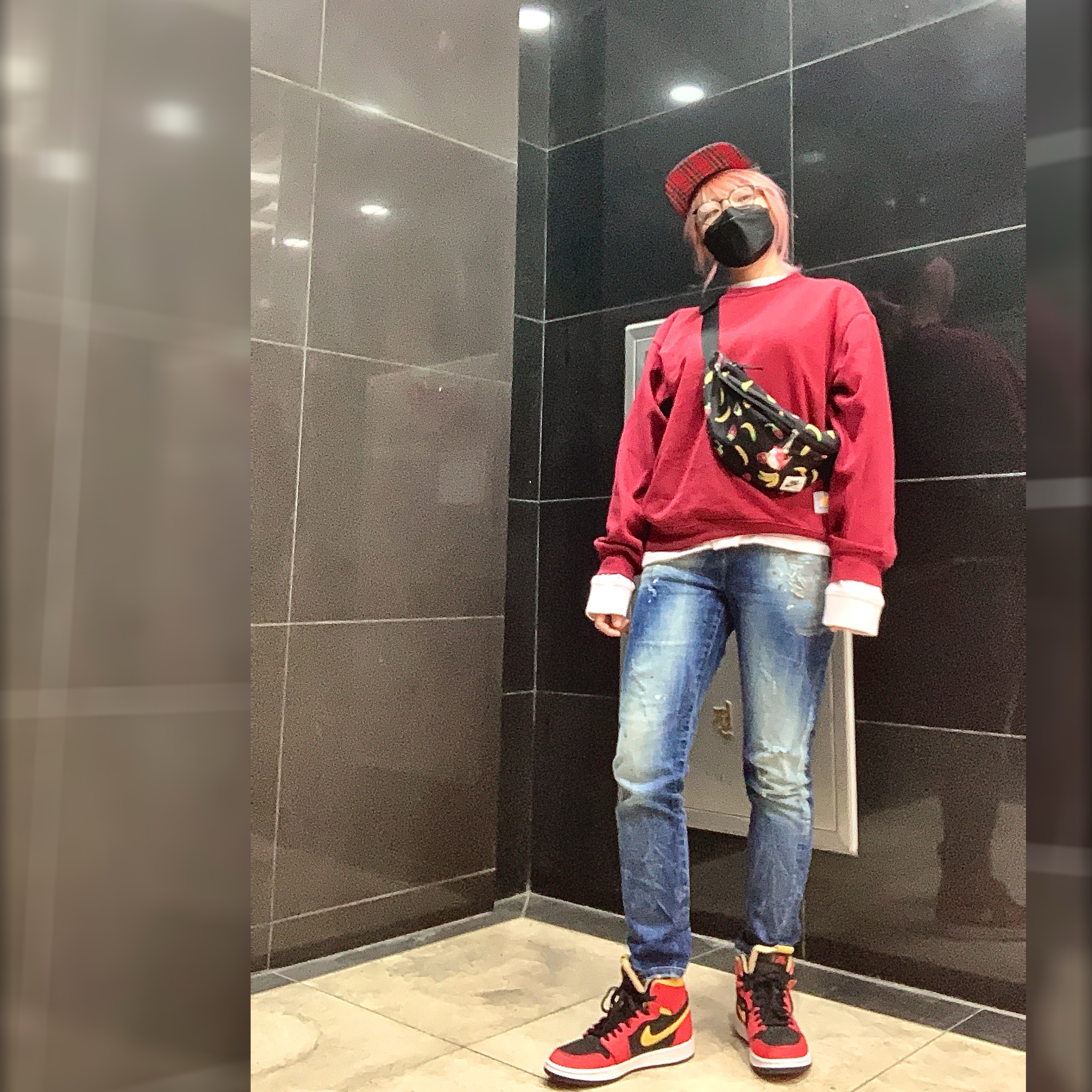 Jordan 1 Zoom Air CMFT Chile Red 착용 스타일