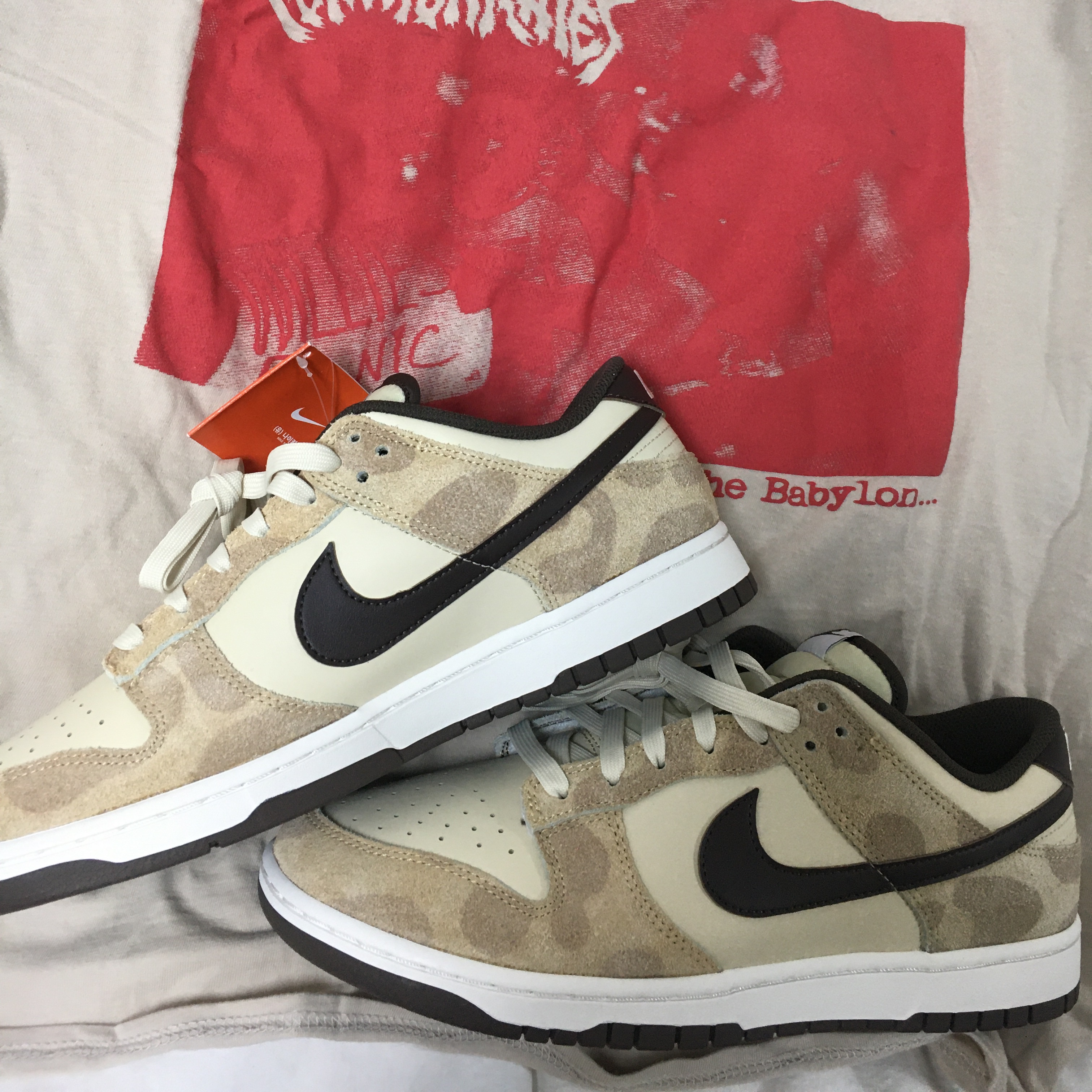 Nike Dunk Low Retro PRM Cheetah 착용 스타일 - 2