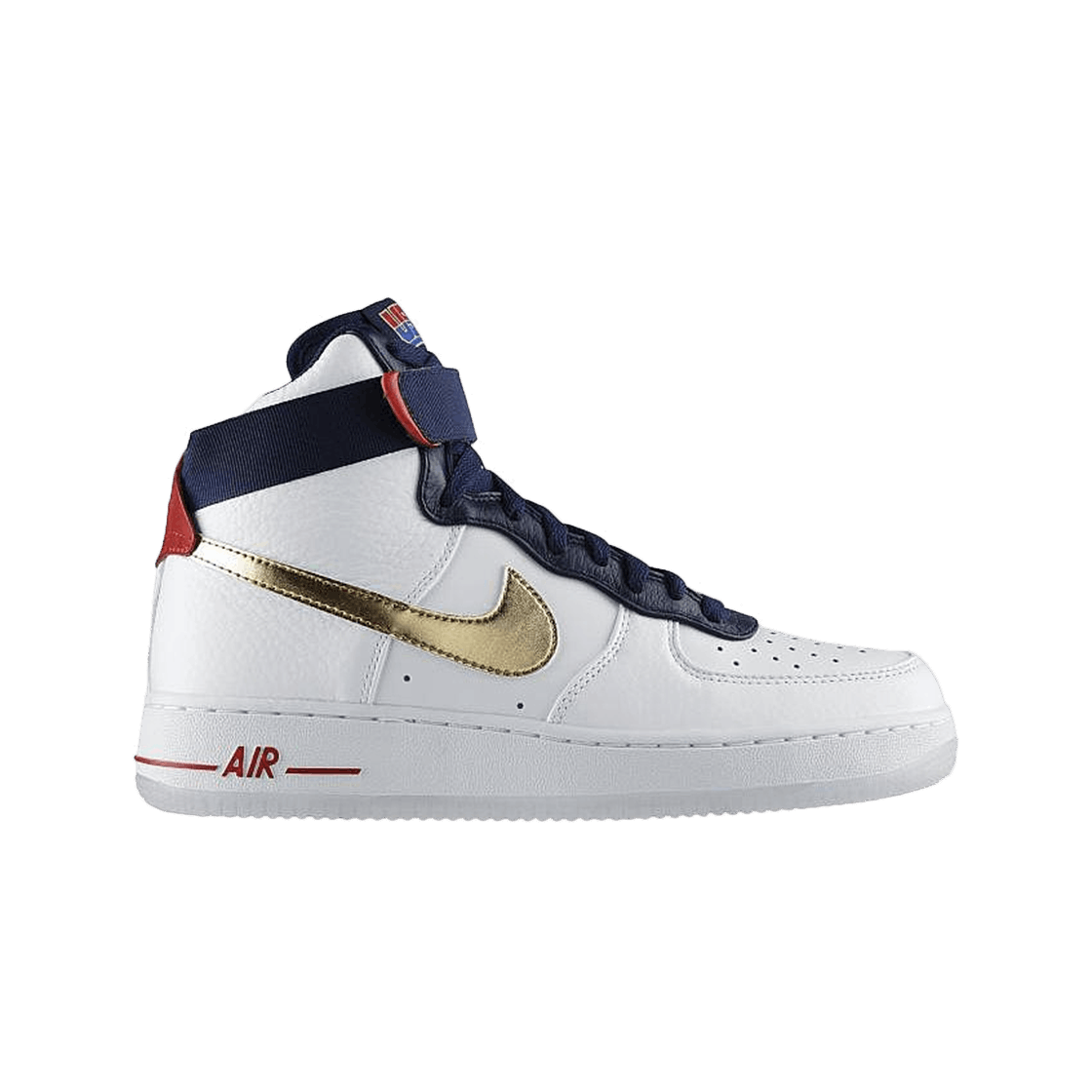 525317-100 Nike Air Force 1 High '07 PRM Olympic 2012