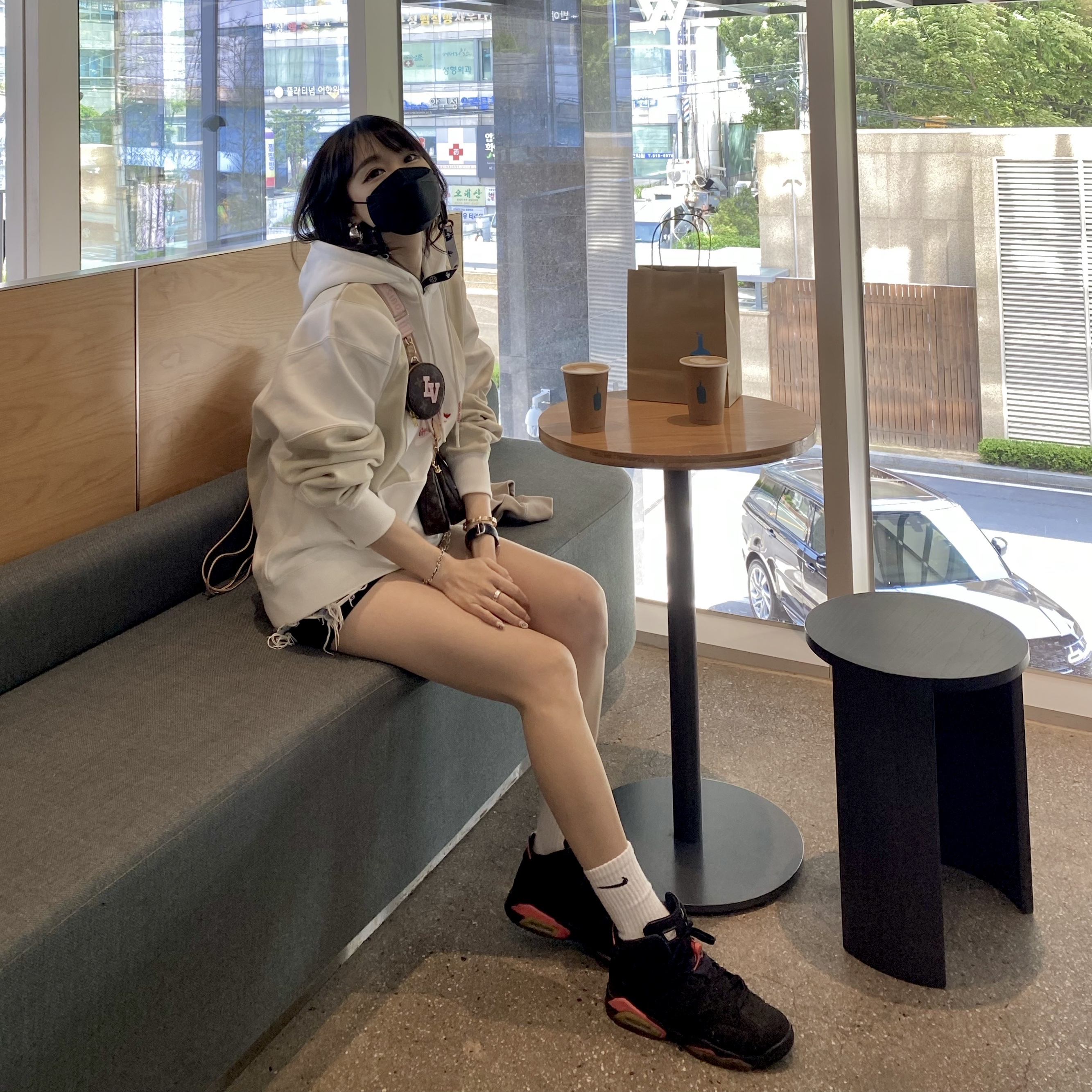 Jordan 6 Retro Infrared 2019, Jordan 6 Retro Infrared 2014 착용 스타일 - 1