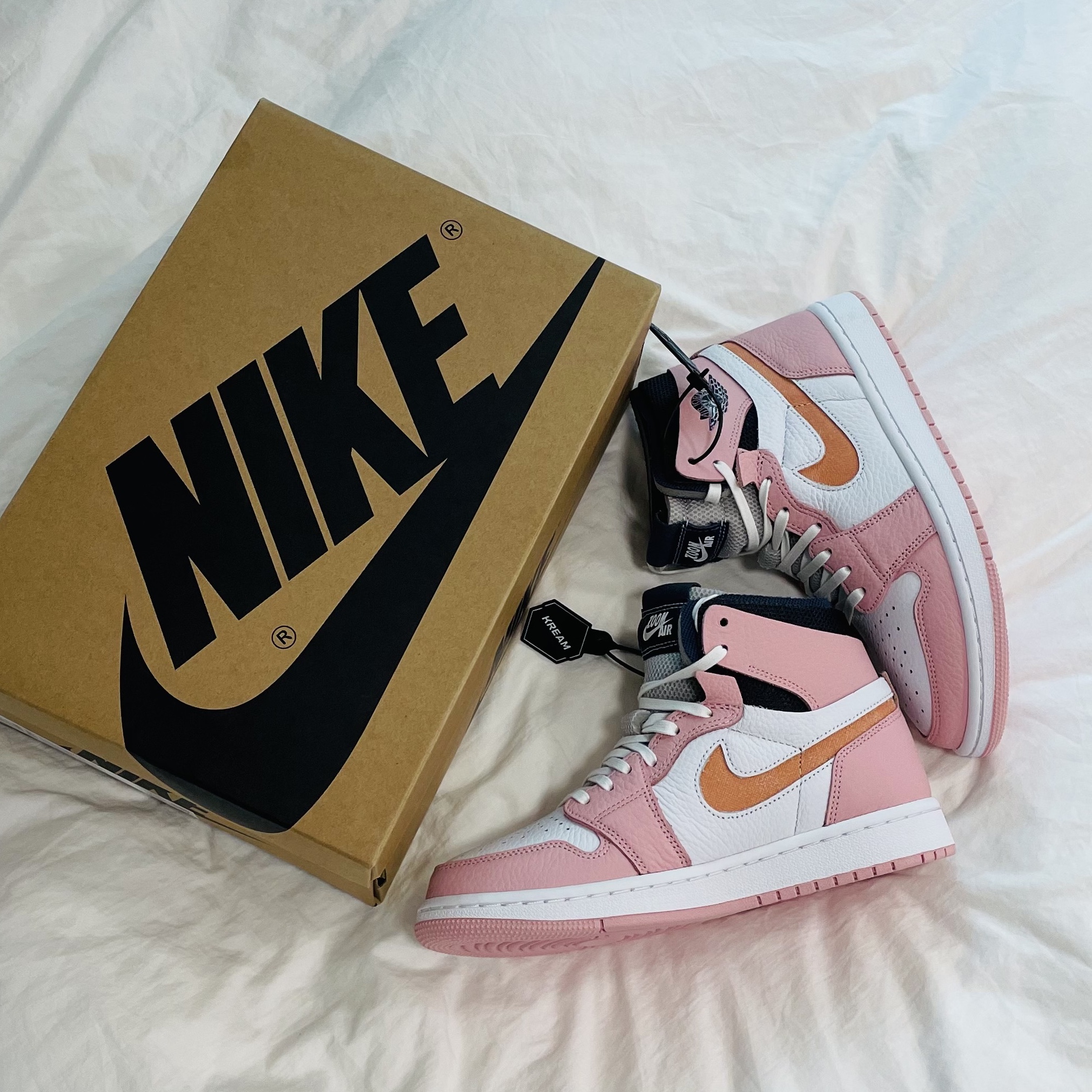 (W) Jordan 1 Zoom Air CMFT Pink Glaze 착용 스타일