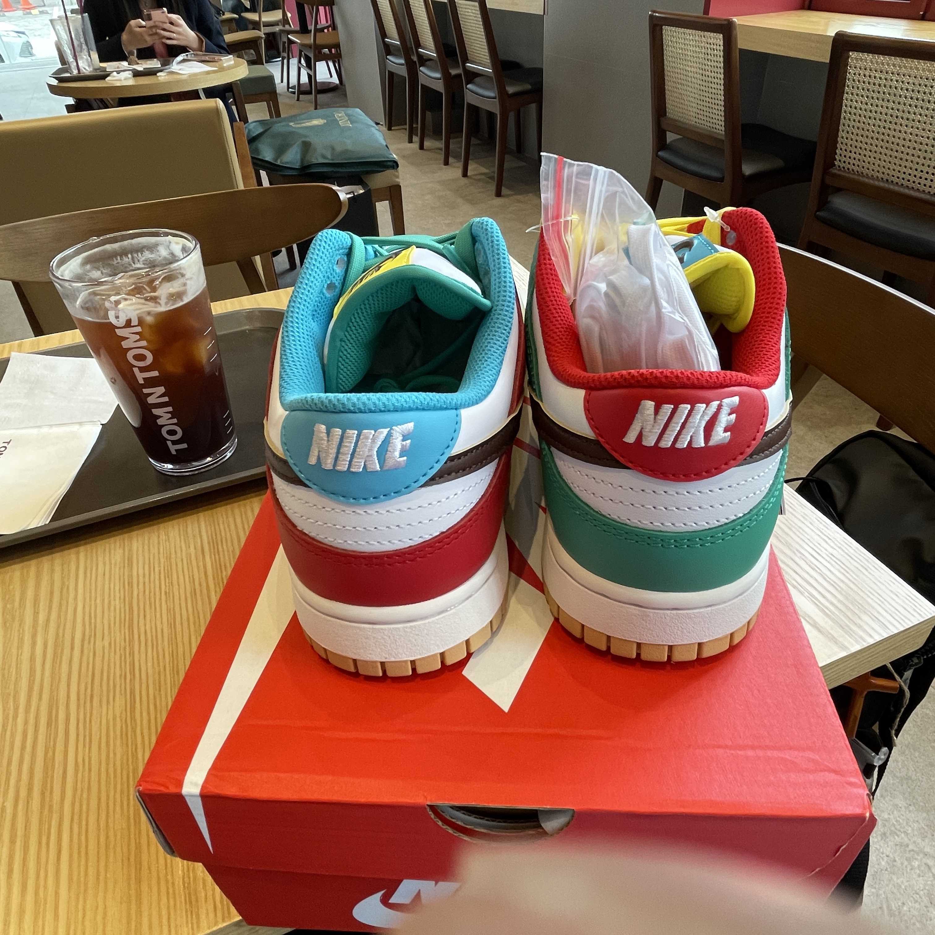 Nike Dunk Low SE Free.99 White 착용 스타일 - 2