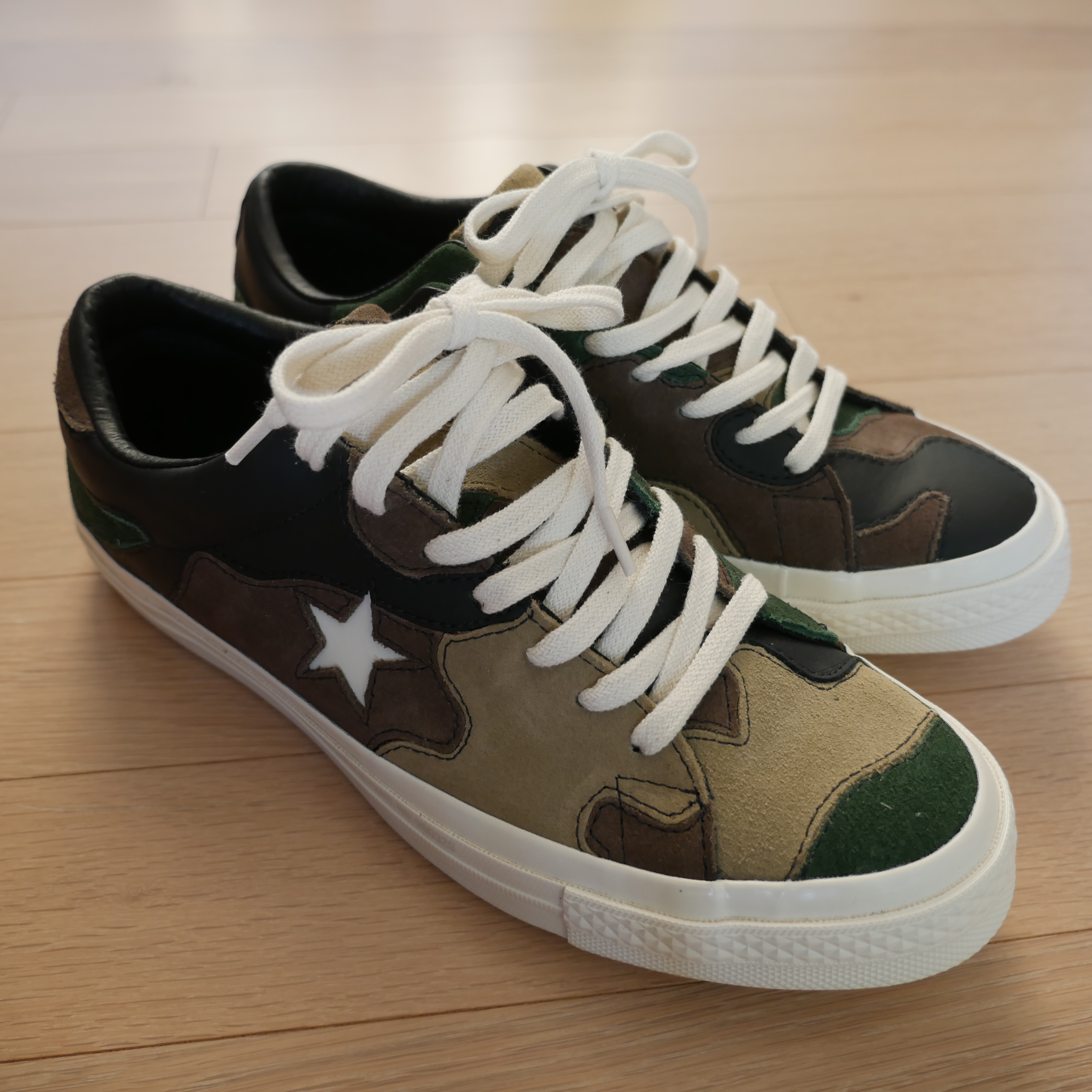 Converse x SNS One Star Camo Brown 착용 스타일 - 2