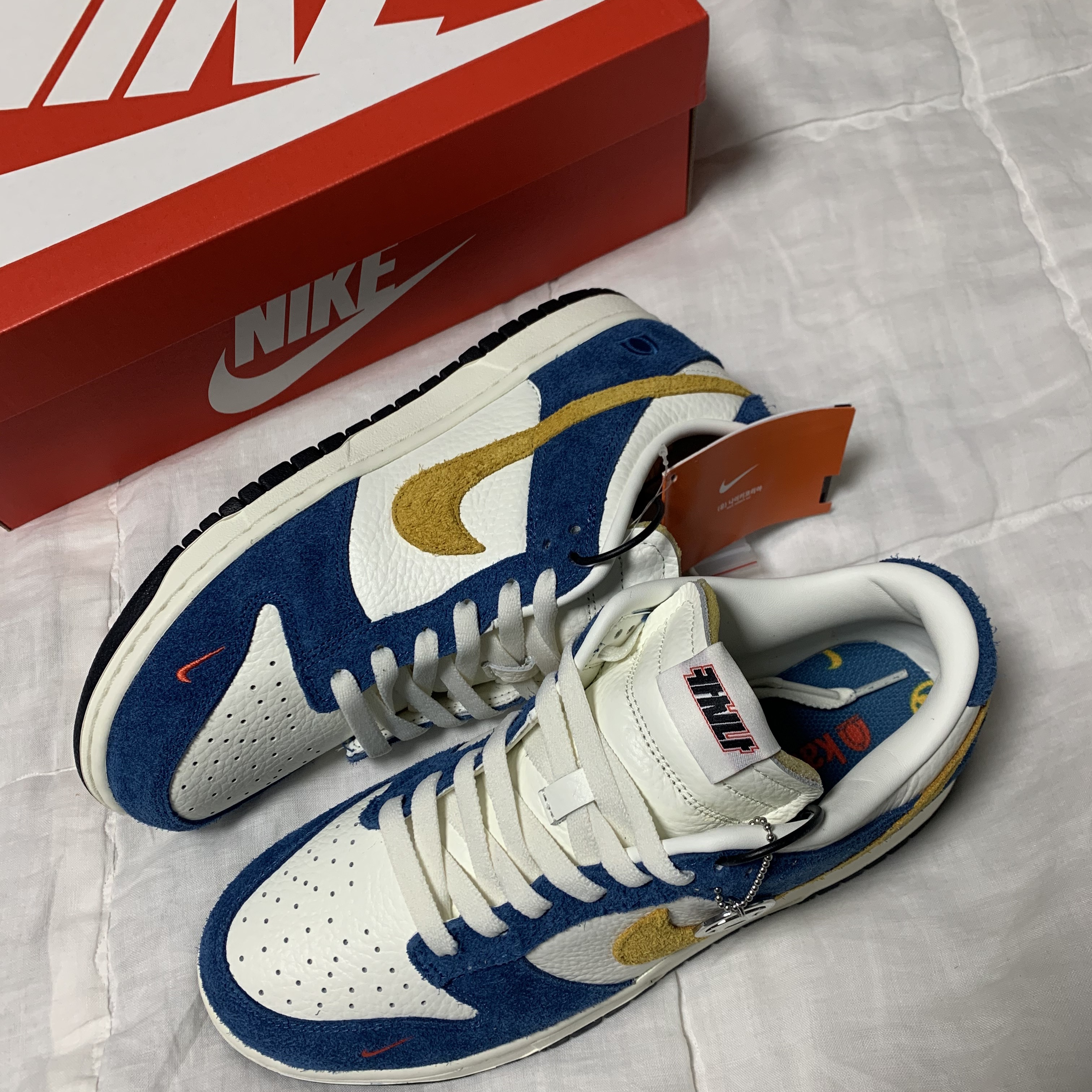 Nike x Kasina Dunk Low 80's Bus 착용 스타일