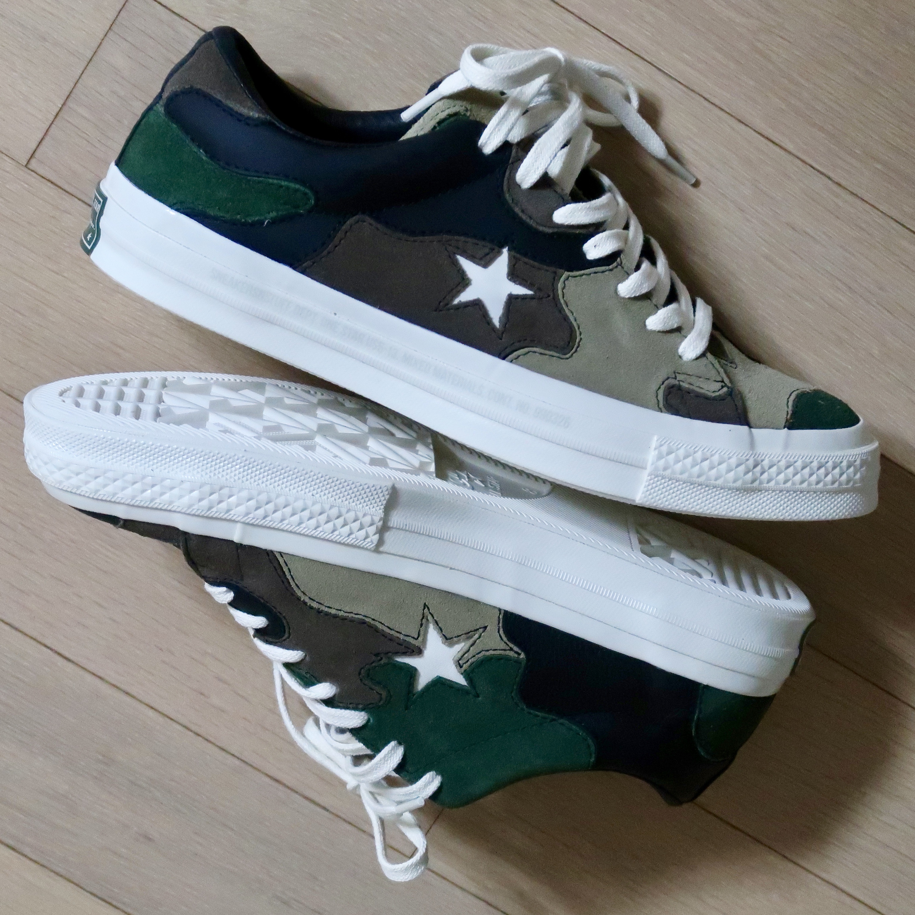 Converse x SNS One Star Camo Brown 착용 스타일 - 3