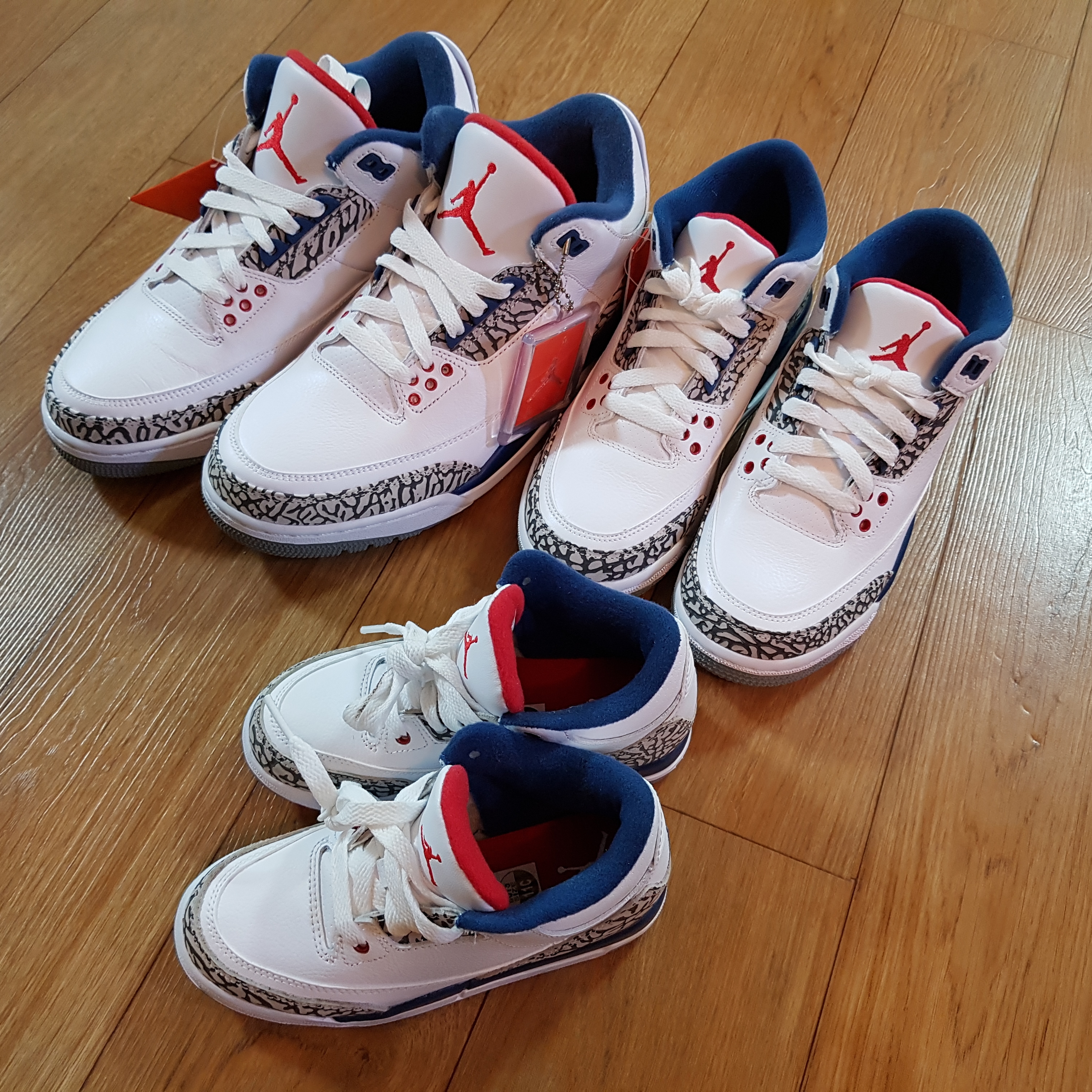 Jordan 3 Retro OG True Blue 2016 착용 스타일