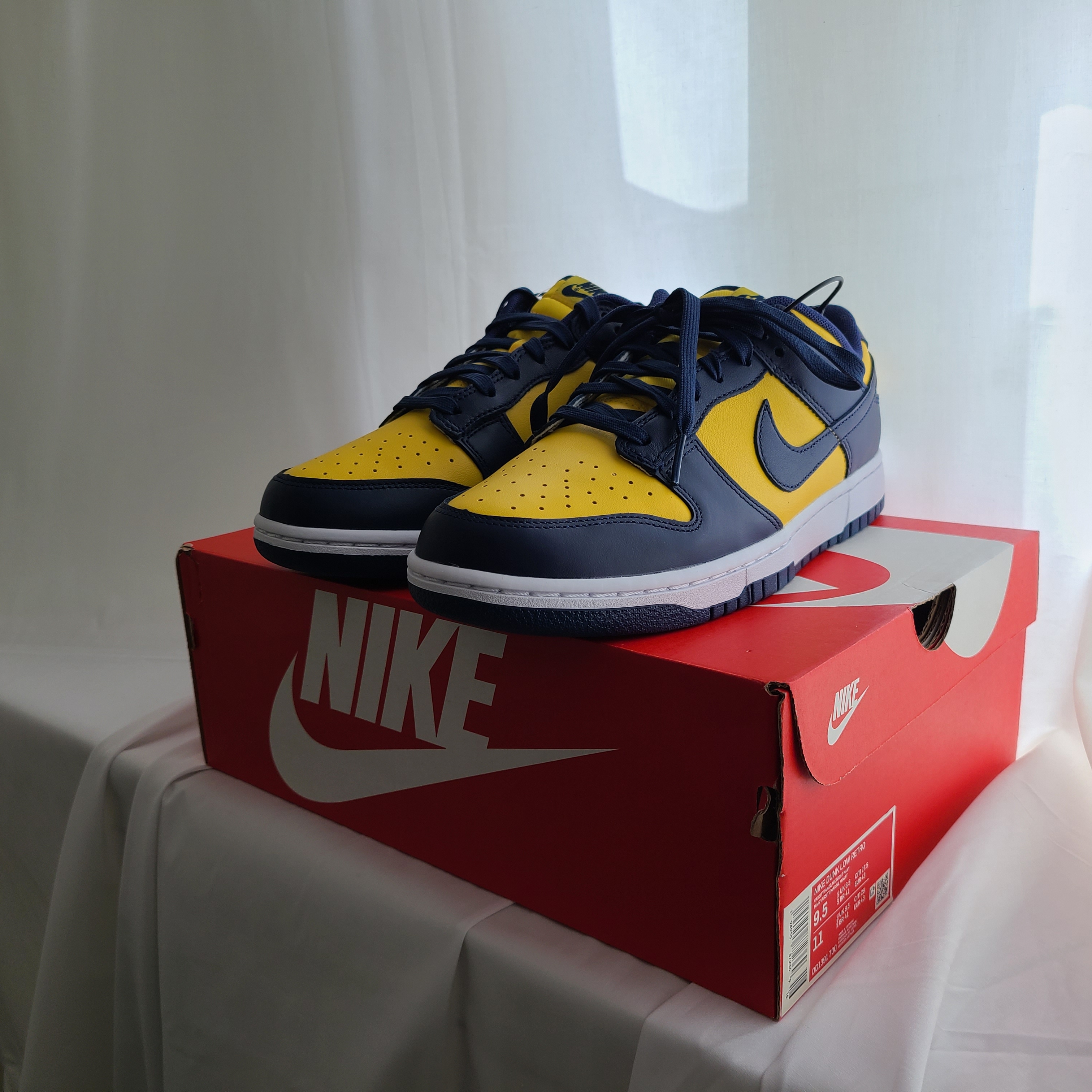 Nike Dunk Low Retro Varsity Maize 착용 스타일 - 2