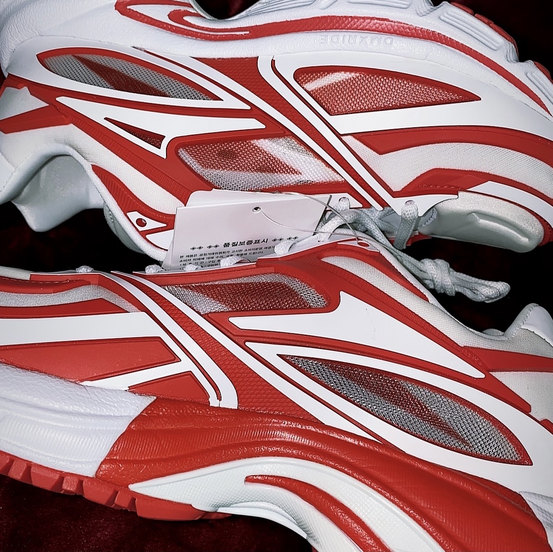 Reebok x Kanghyuk Premier Road Modern White Red , Reebok x Kanghyuk Premier Road Modern Black - DSM Exclusive 착용 스타일 - 2