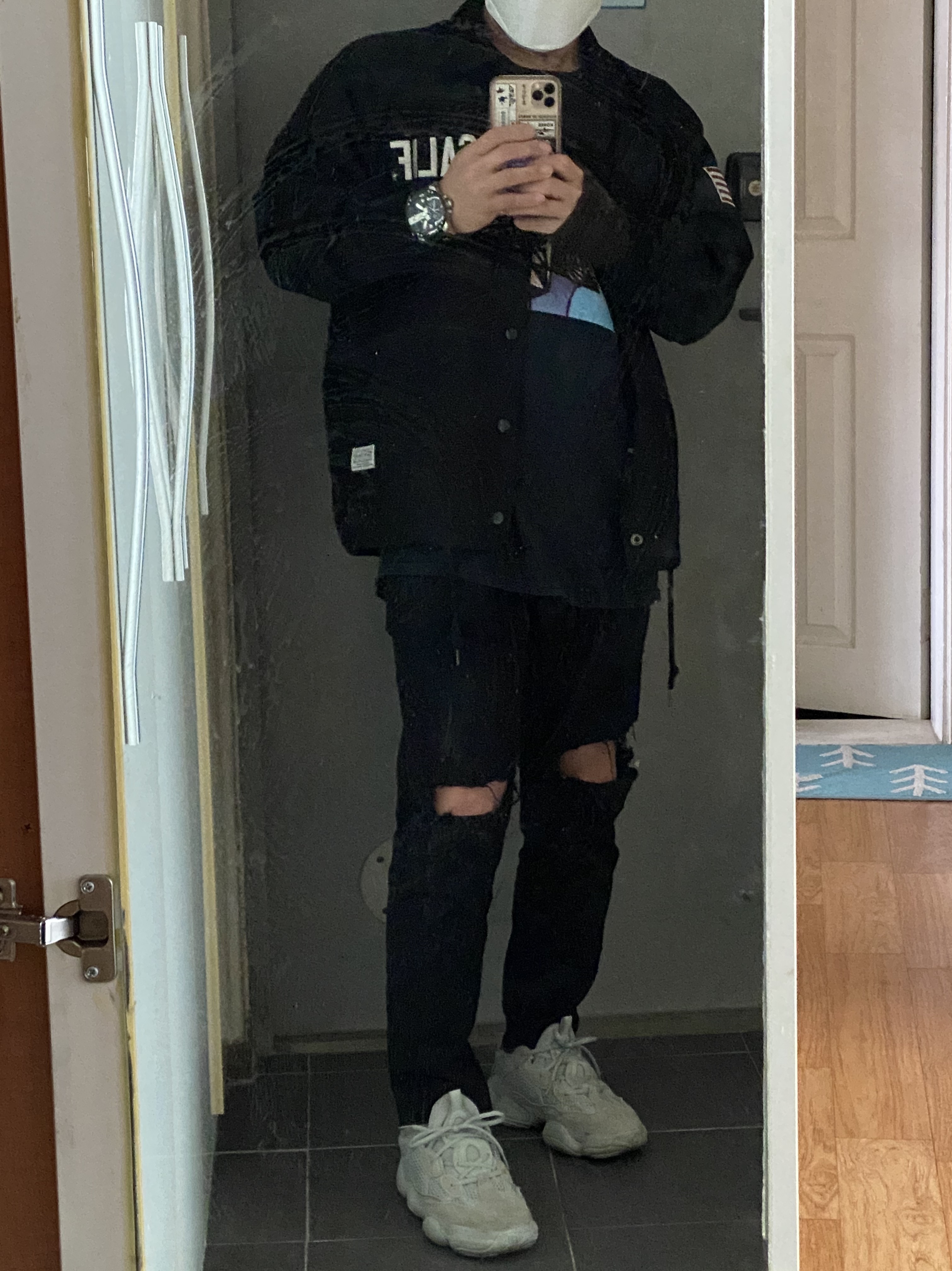 Adidas Yeezy 500 Salt 착용 스타일