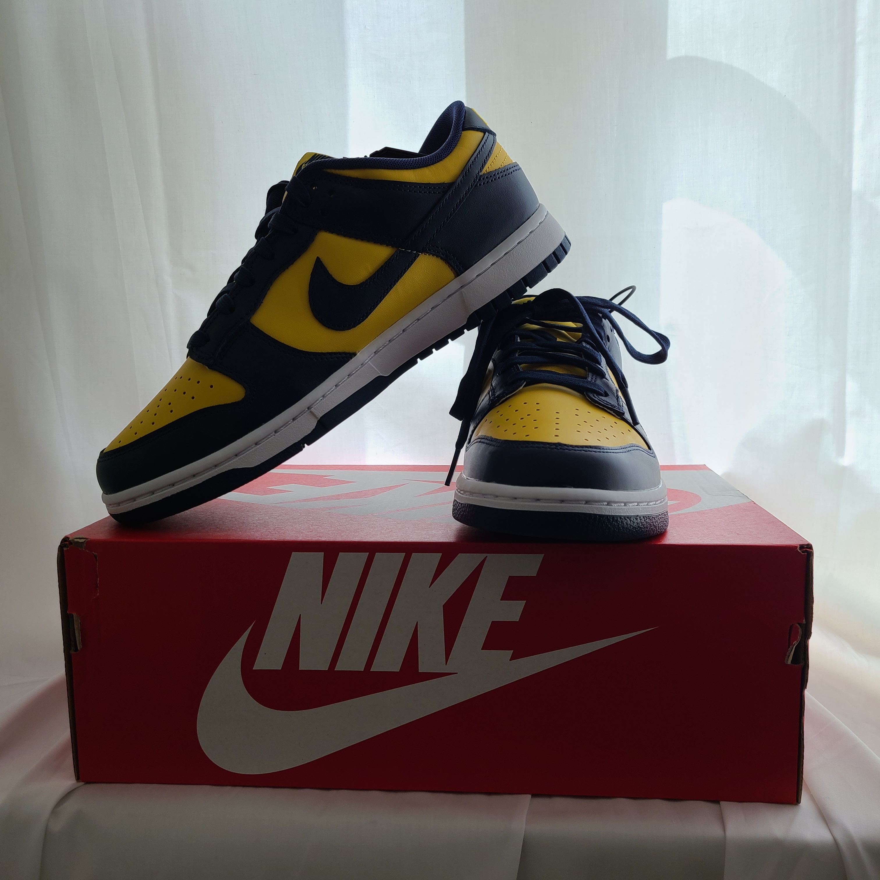 Nike Dunk Low Retro Varsity Maize 착용 스타일 - 1