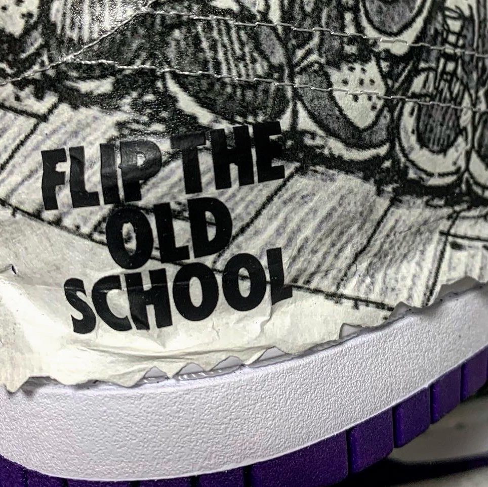 (W) Nike Dunk Low SE Flip 착용 스타일 - 3