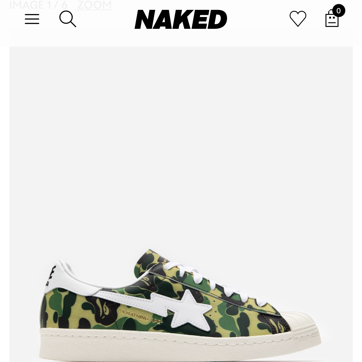 Adidas x BAPE Superstar 80s Green Camo 착용 스타일