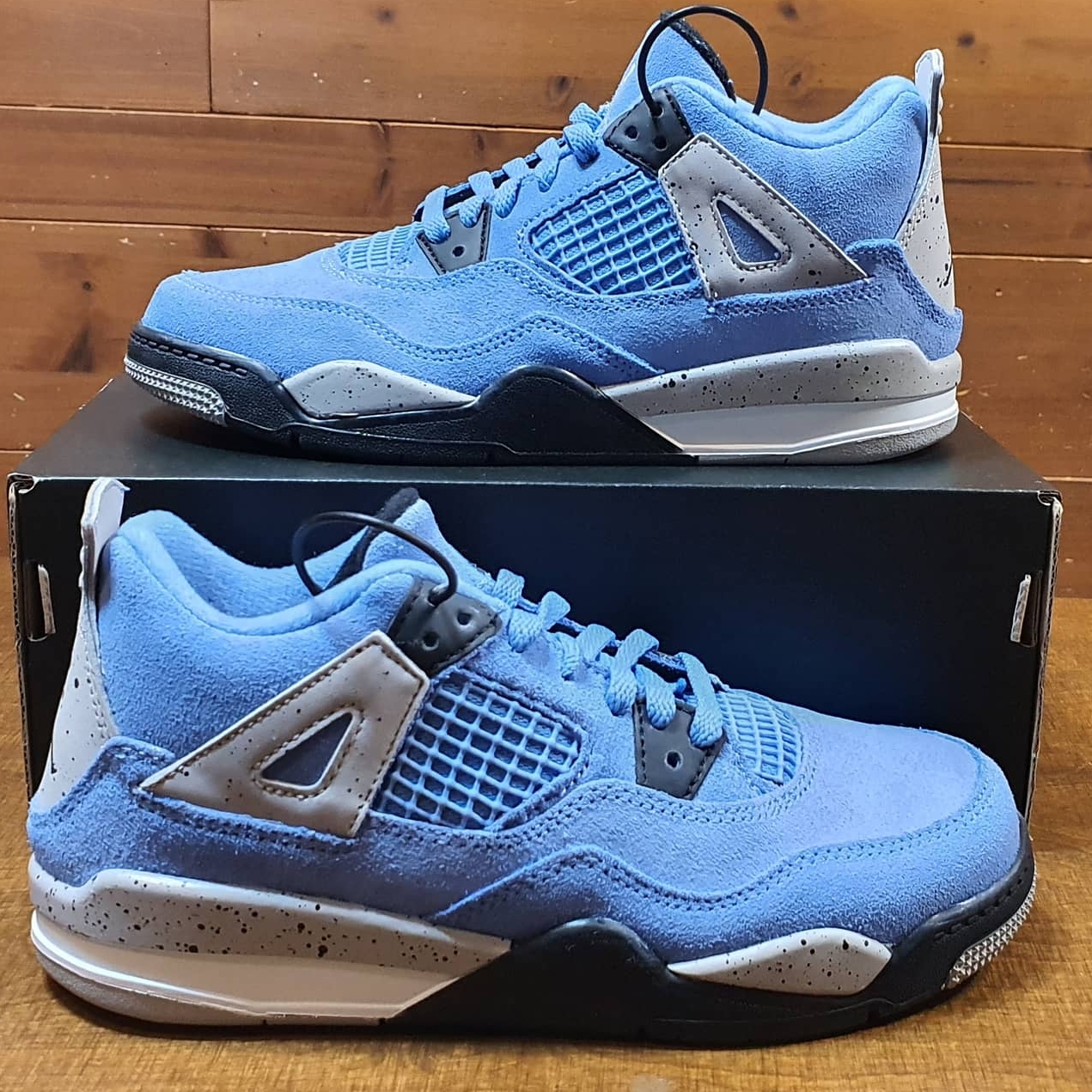 Jordan 4 Retro University Blue 착용 스타일 - 4