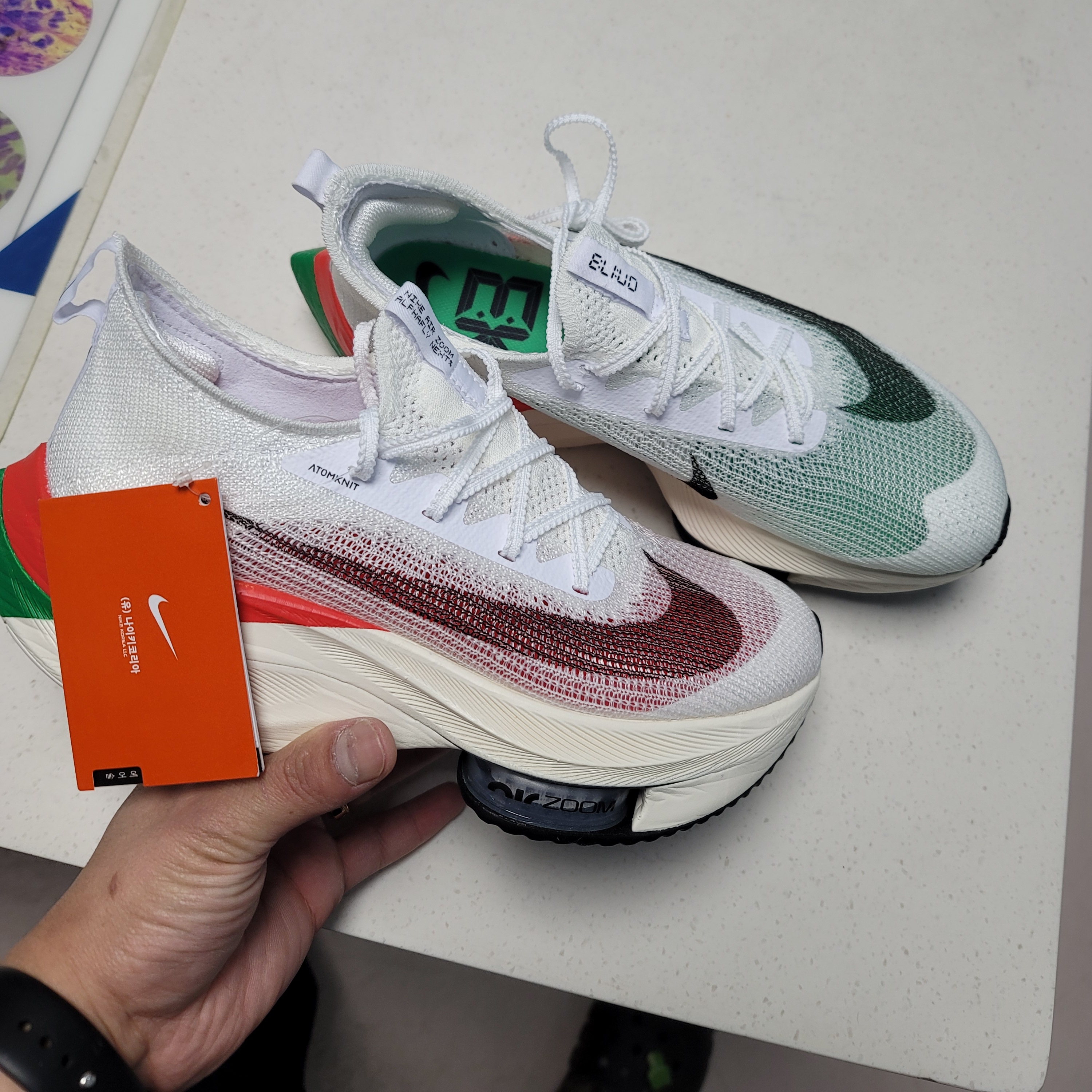 Nike Air Zoom Alphafly Next% Eliud Kipchoge Kenya 착용 스타일 - 2