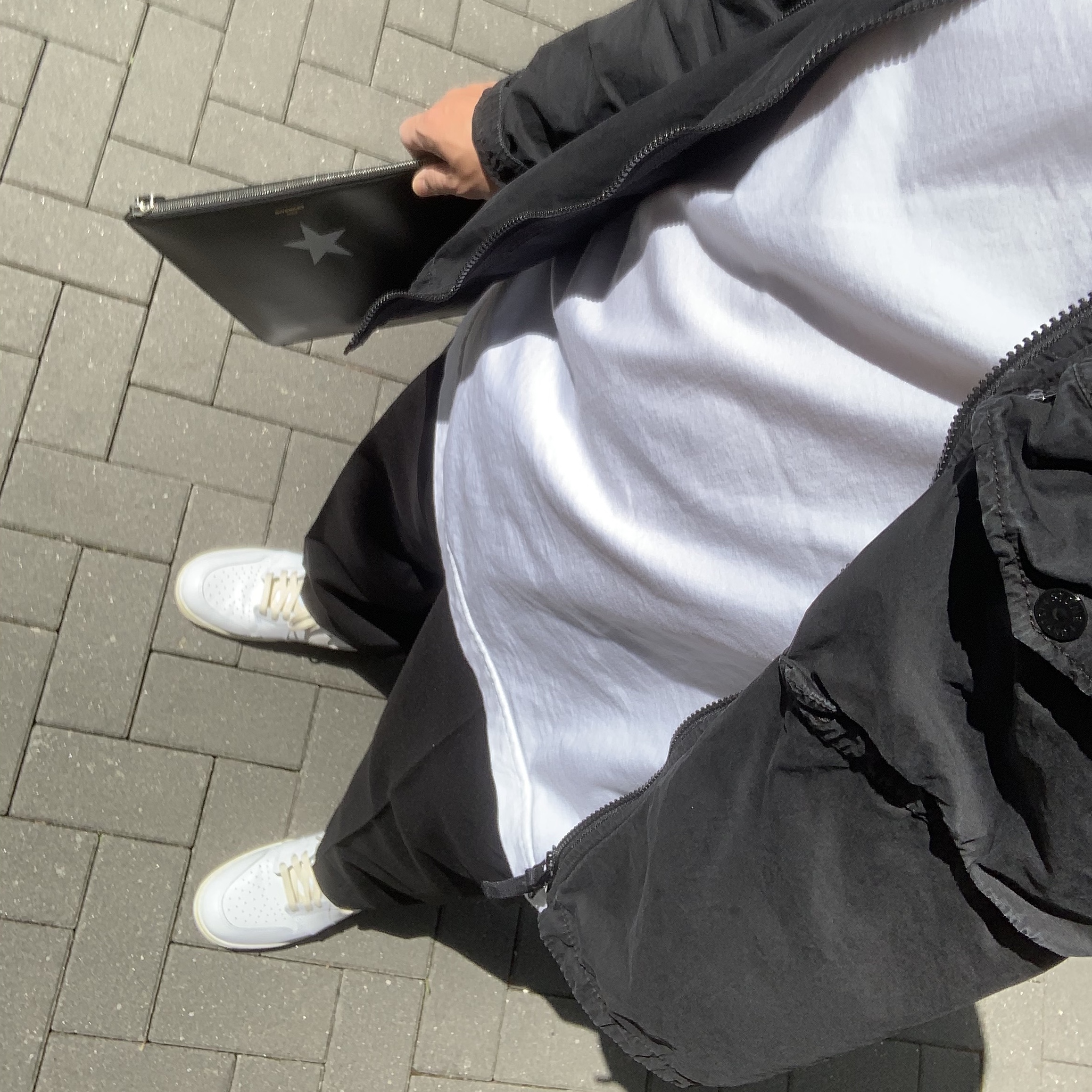 Jordan 1 High 85 Neutral Grey 착용 스타일 - 3