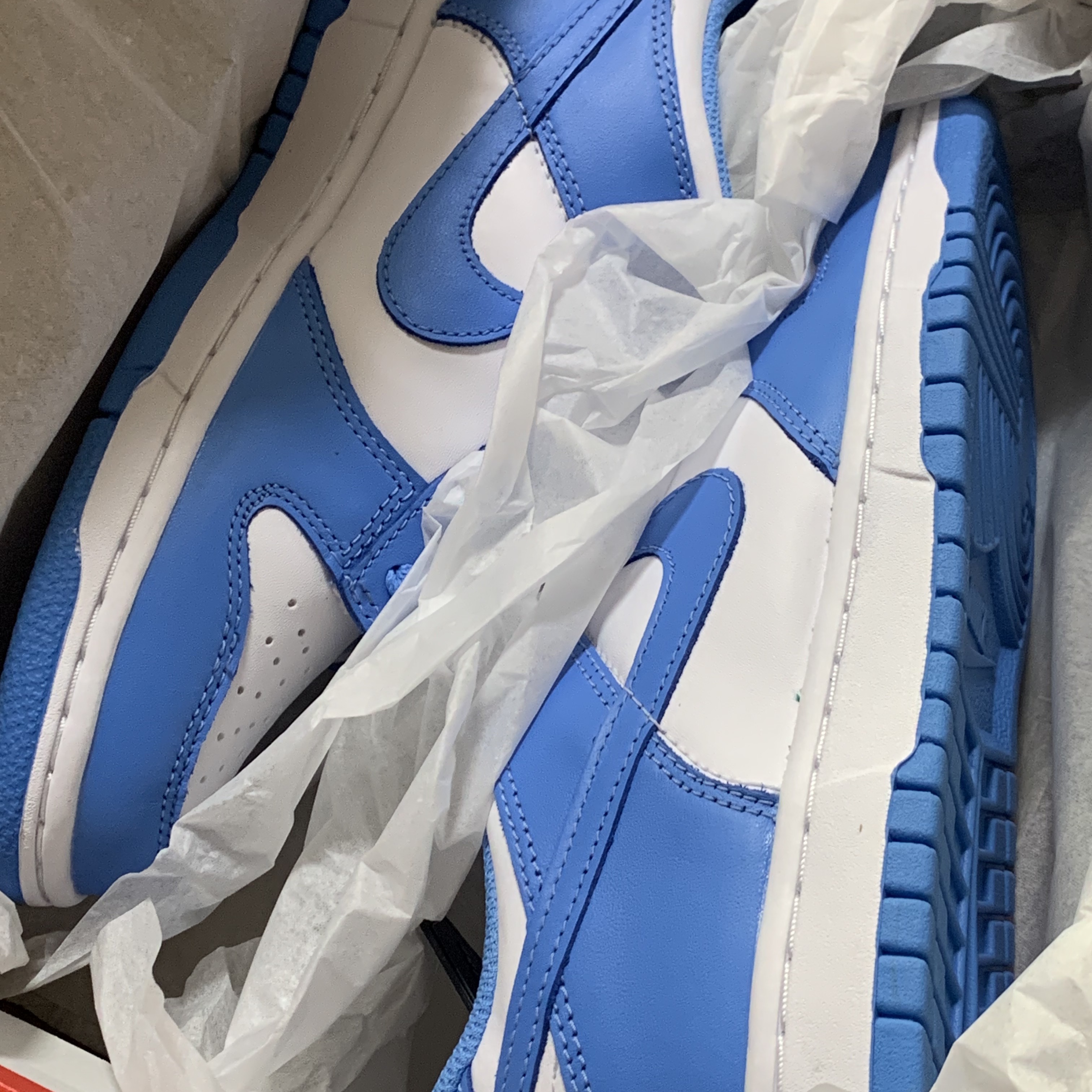 (GS) Nike Dunk Low University Blue 착용 스타일