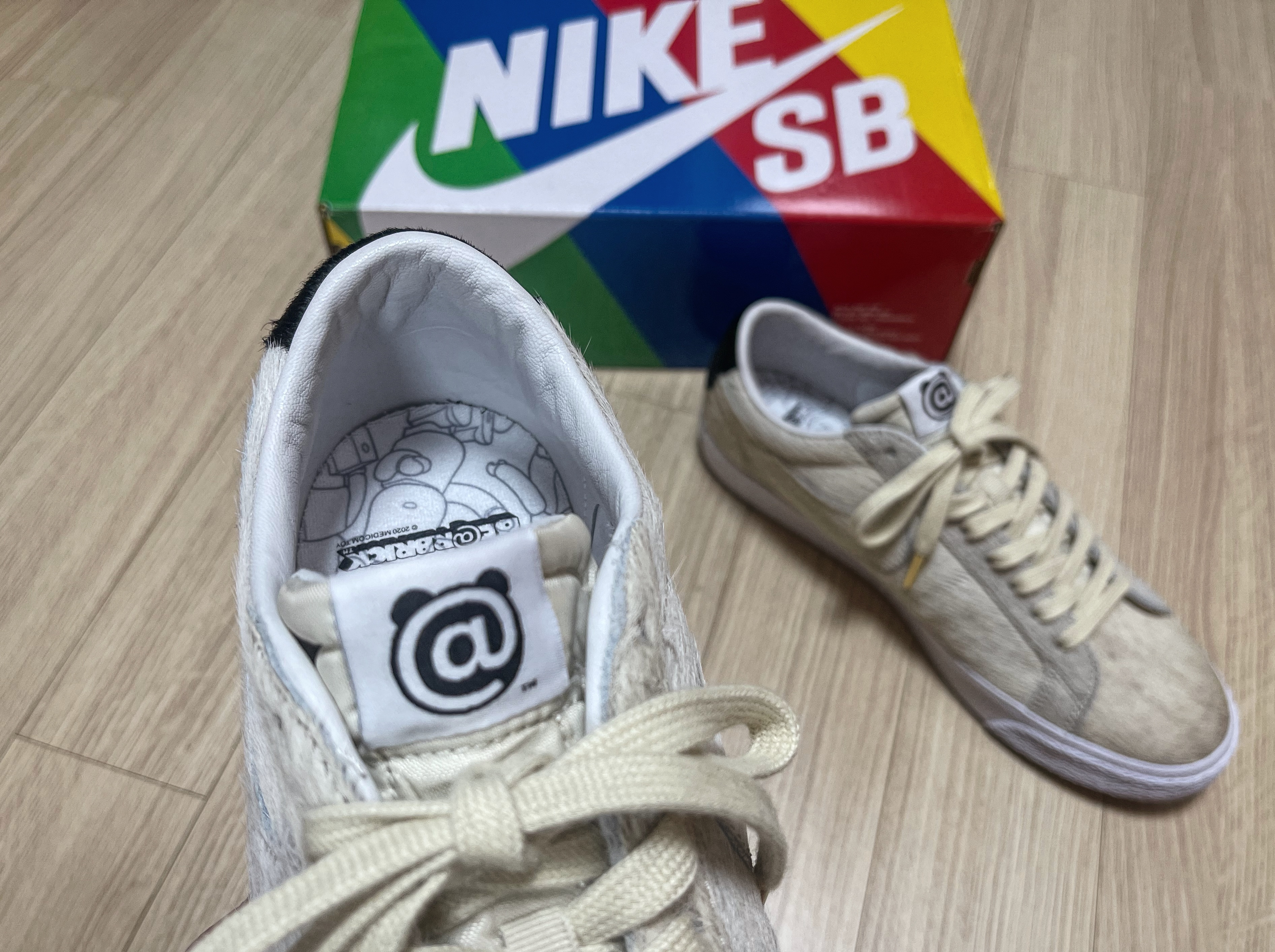 Nike x Medicom Toy SB Blazer Low BE@RBRICK 착용 스타일 - 4