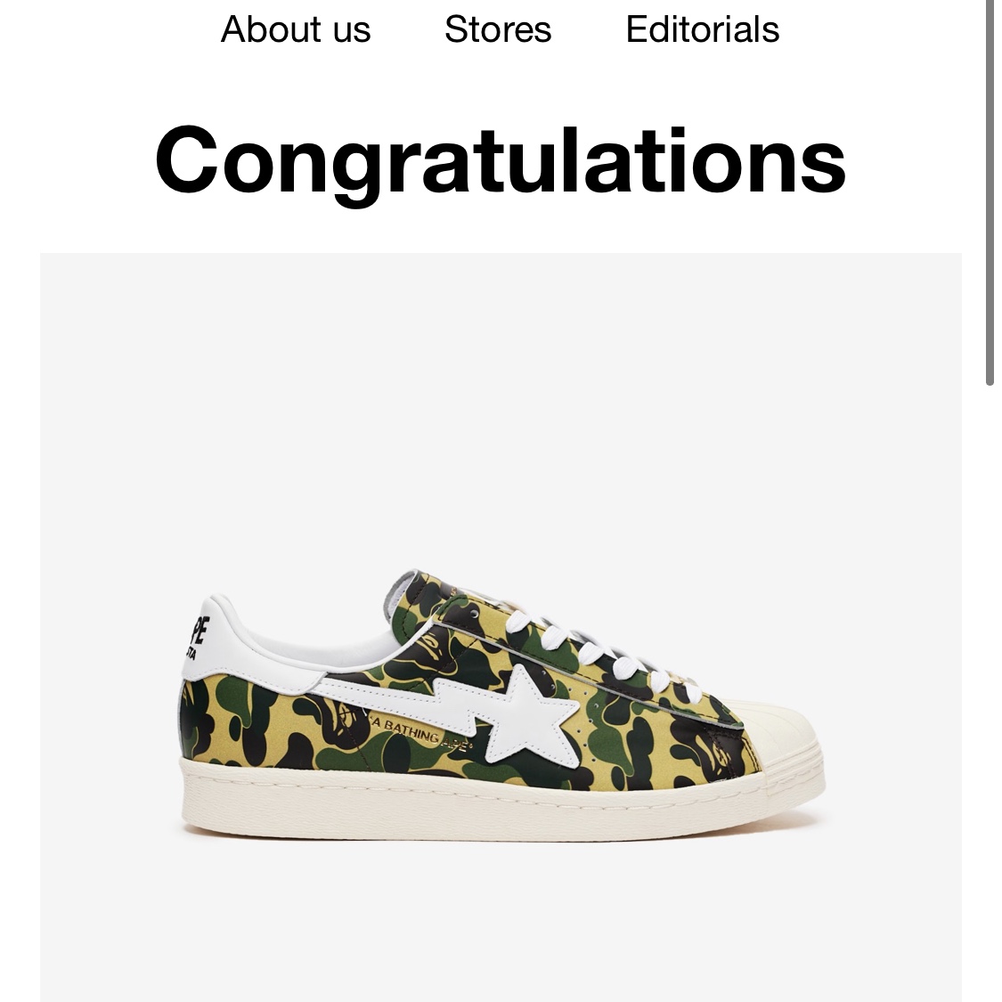 Adidas x BAPE Superstar 80s Green Camo 착용 스타일