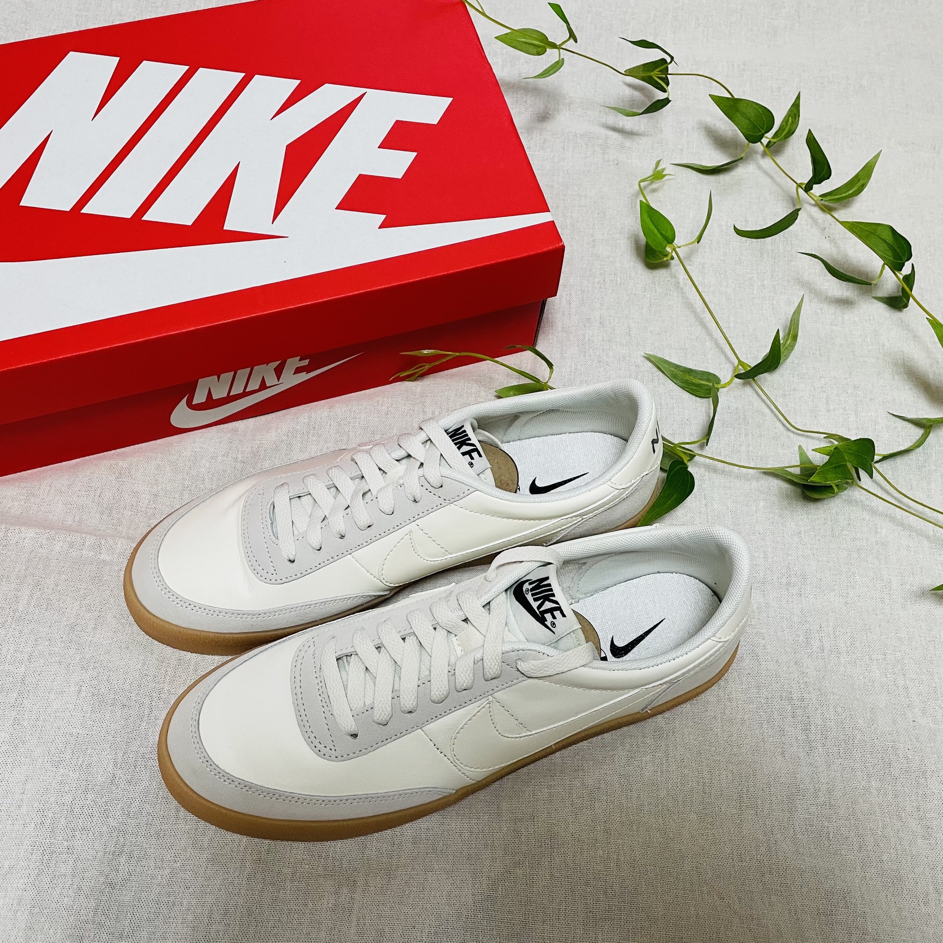 Nike Killshot 2 Leather Sail Gum 착용 스타일 - 1