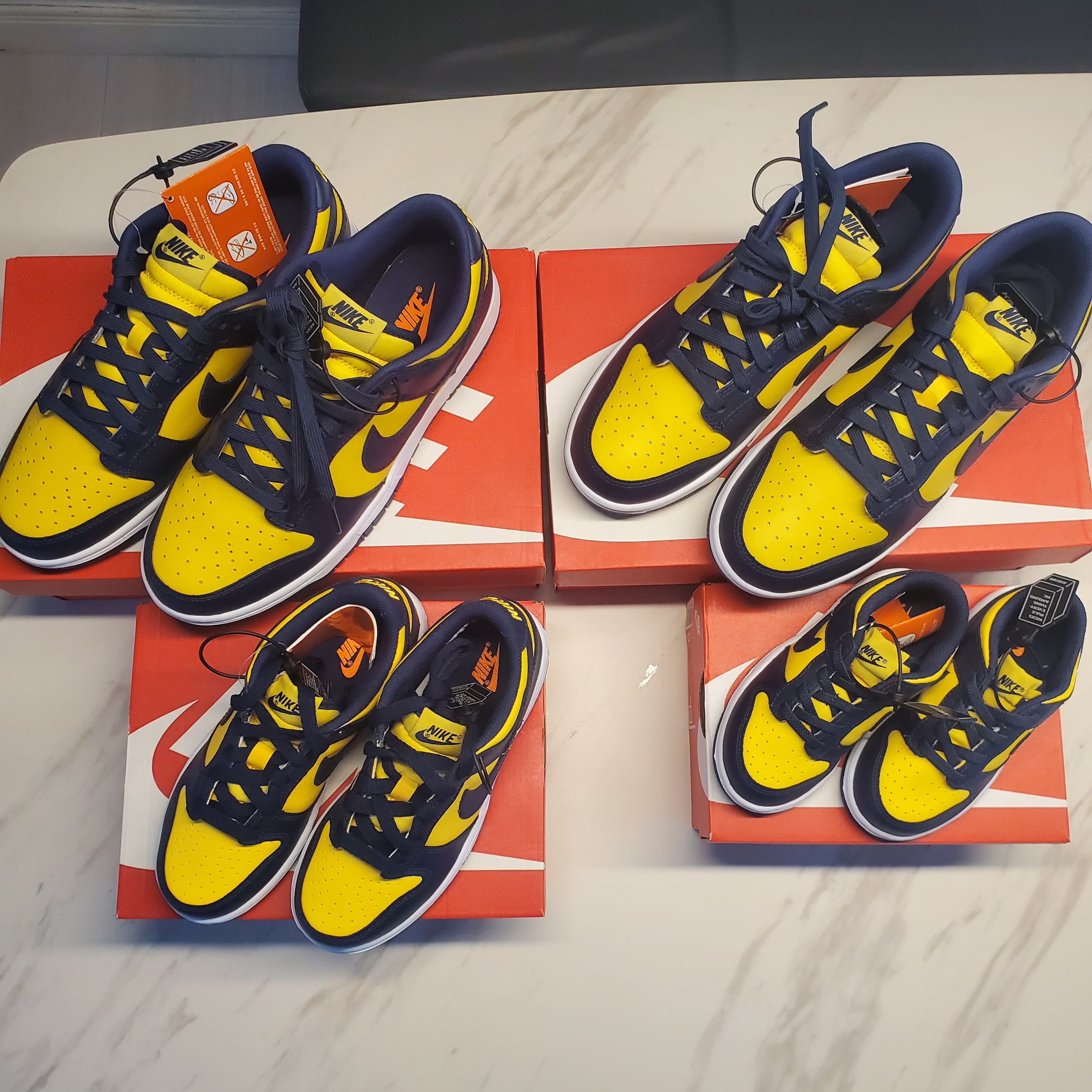 Nike Dunk Low Retro Varsity Maize, (PS) Nike Dunk Low Varsity Maize 착용 스타일 - 2