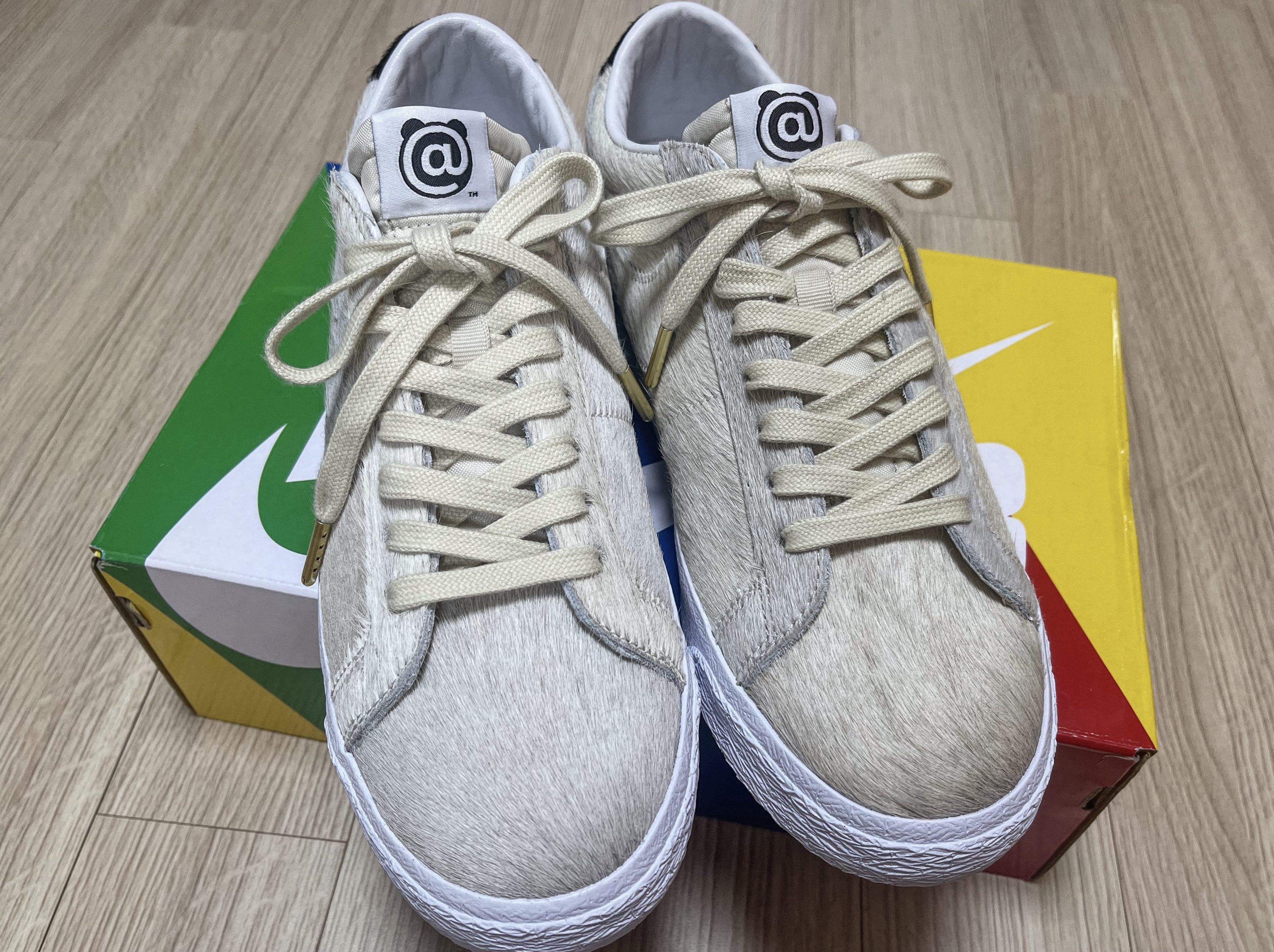 Nike x Medicom Toy SB Blazer Low BE@RBRICK 착용 스타일 - 1