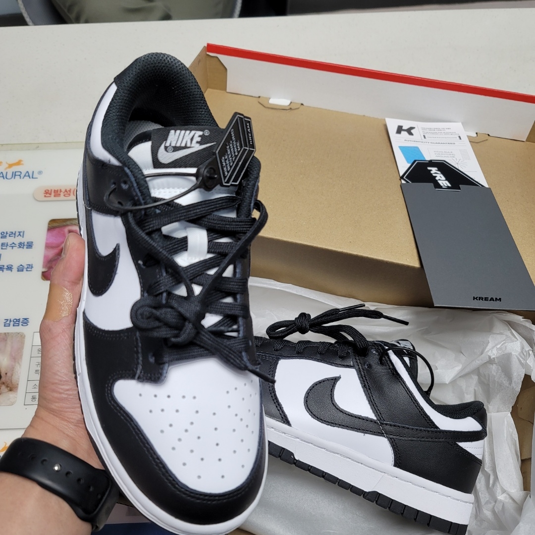 (W) Nike Dunk Low Black 착용 스타일