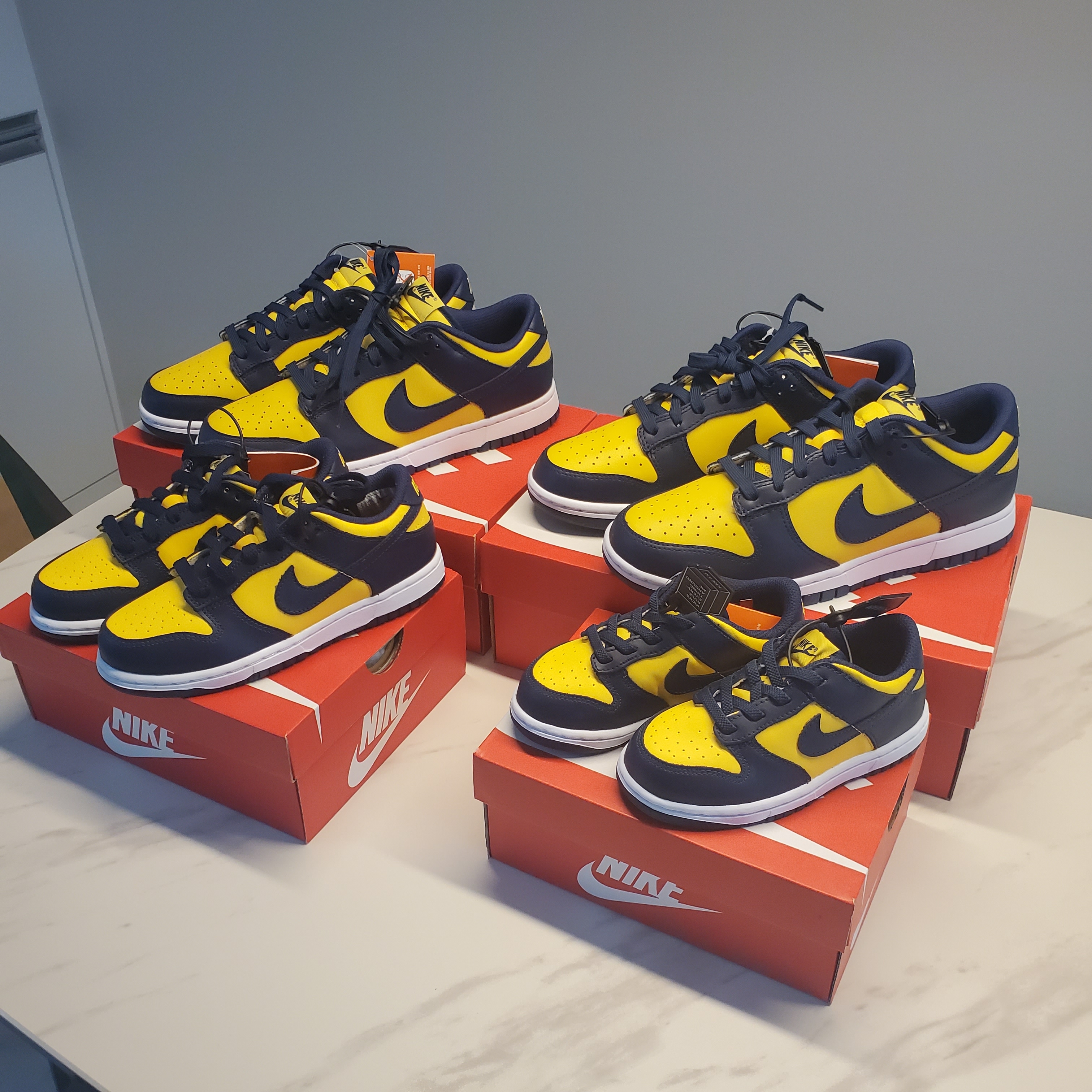 Nike Dunk Low Retro Varsity Maize, (PS) Nike Dunk Low Varsity Maize 착용 스타일 - 3