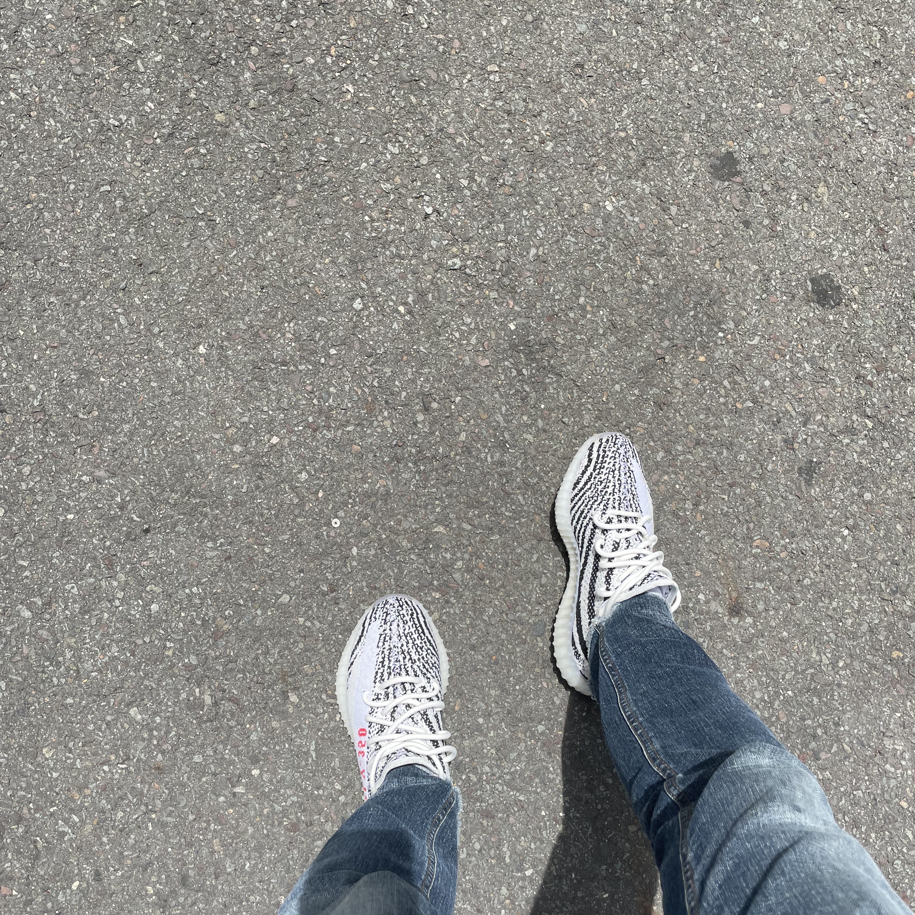 Adidas Yeezy Boost 350 V2 Zebra 2017/2019/2020 착용 스타일