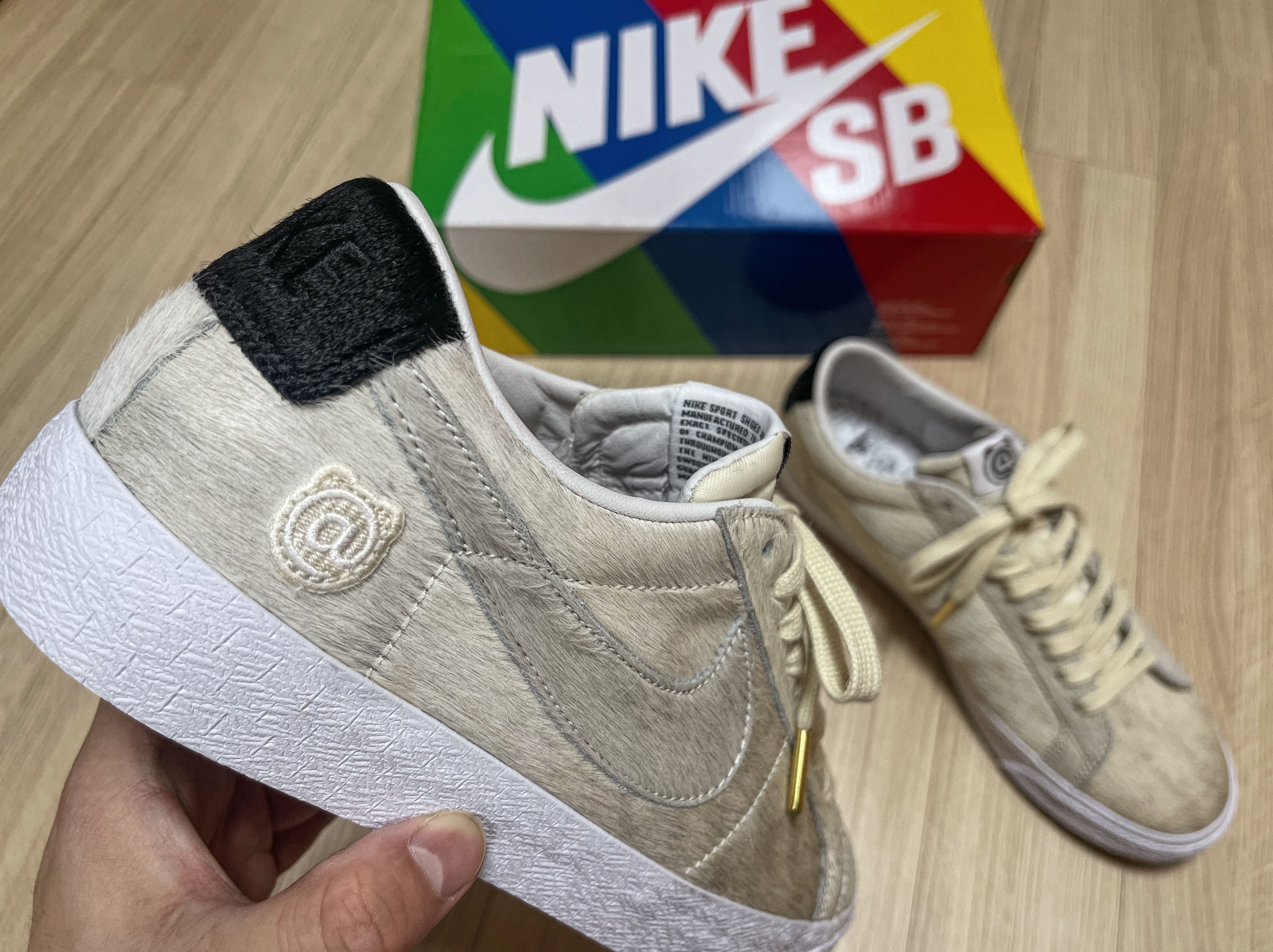 Nike x Medicom Toy SB Blazer Low BE@RBRICK 착용 스타일 - 5
