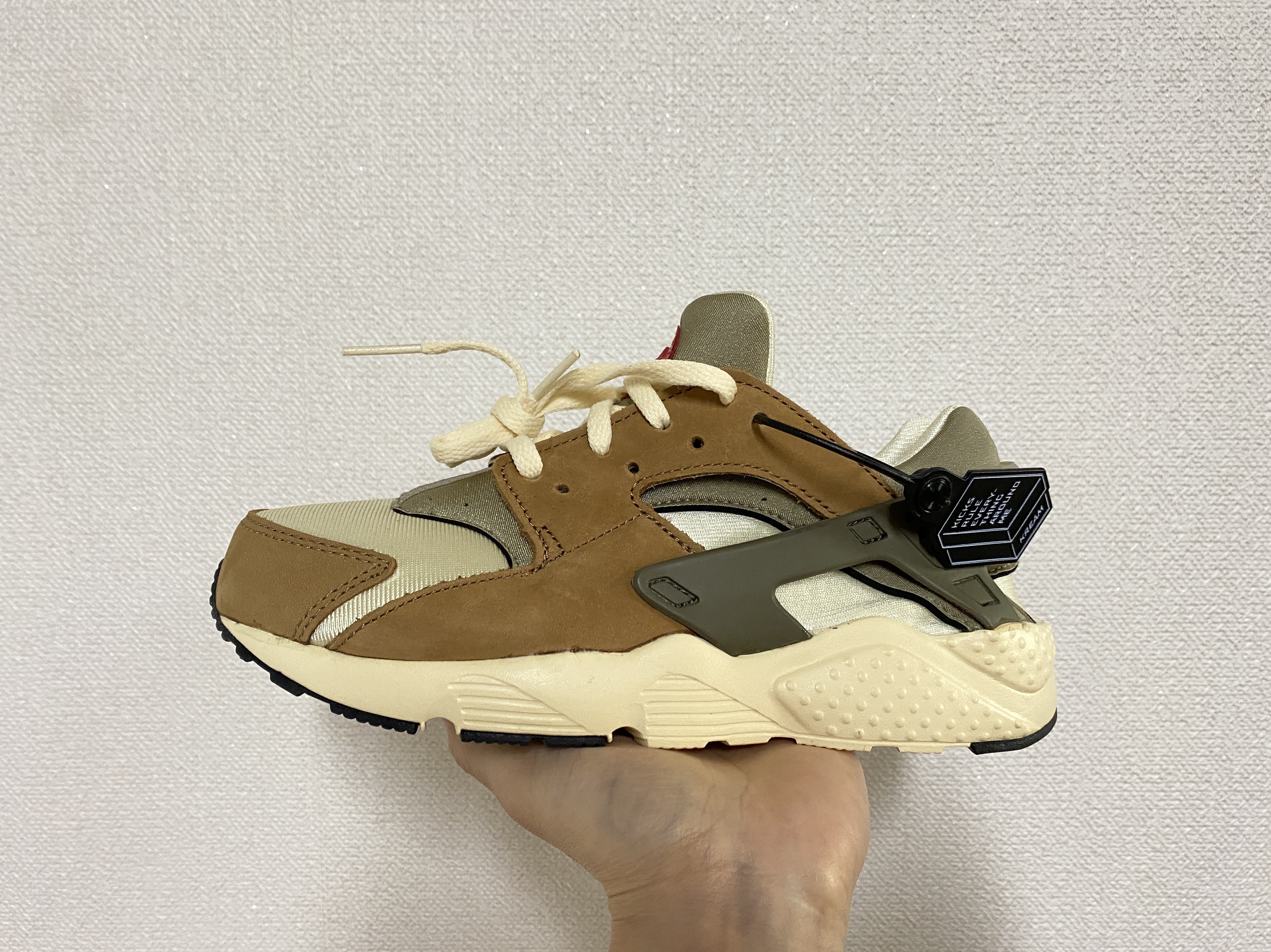 Nike x Stussy Air Huarache LE Desert Oak, (TD) Nike x Stussy Air Huarache LE Desert Oak 착용 스타일