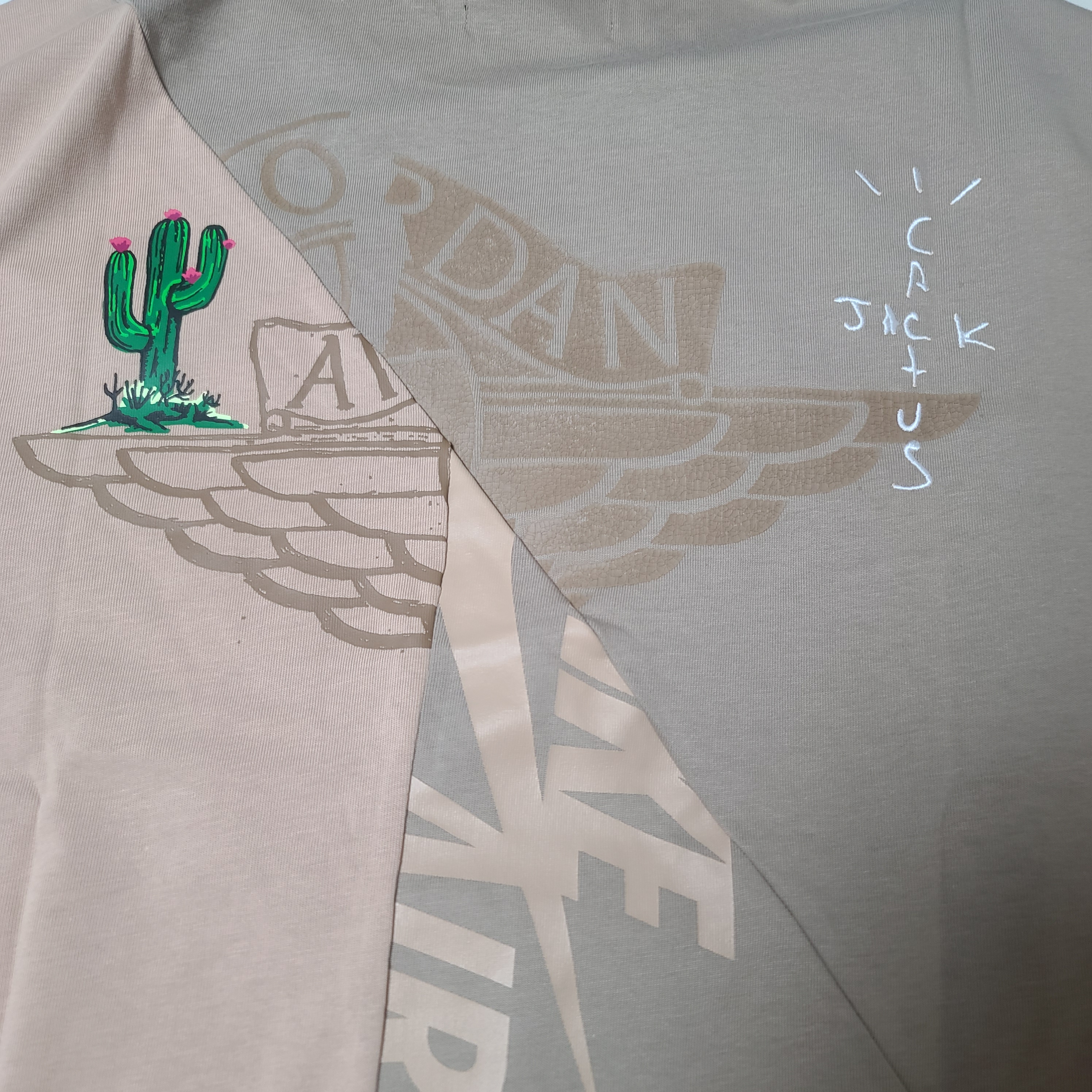 Jordan x Travis Scott S/S Top - Asia 착용 스타일