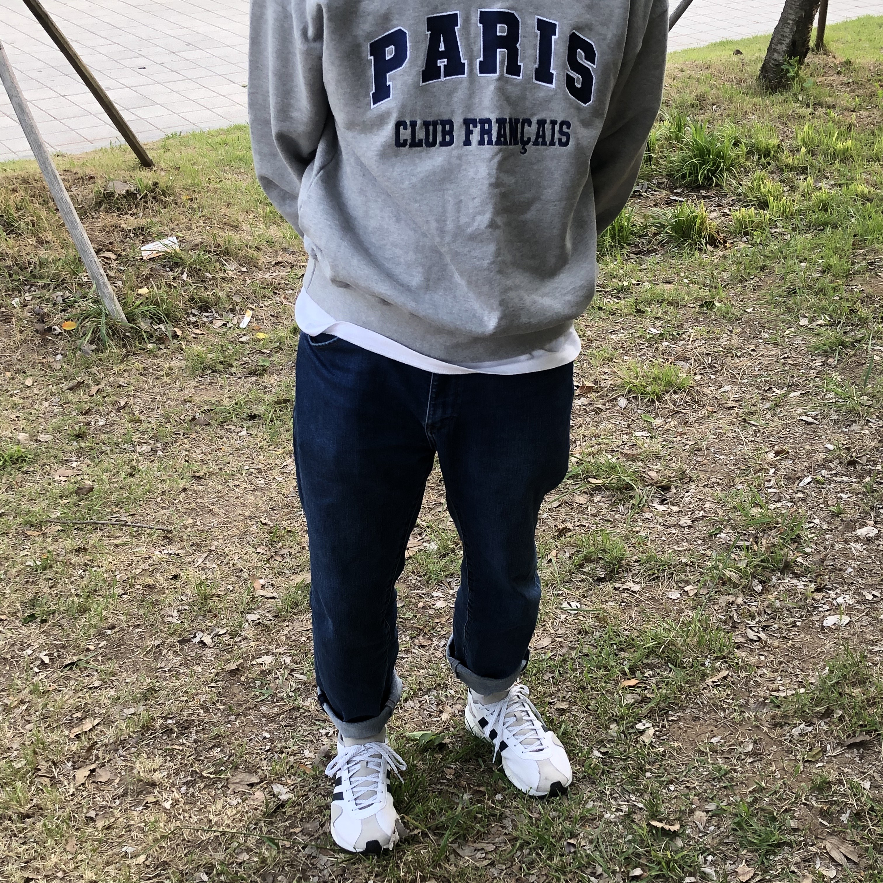 Adidas x Human Made Tokio Solar Hu White Navy, Adidas x Human Made Tokio Solar Hu Green 착용 스타일 - 3