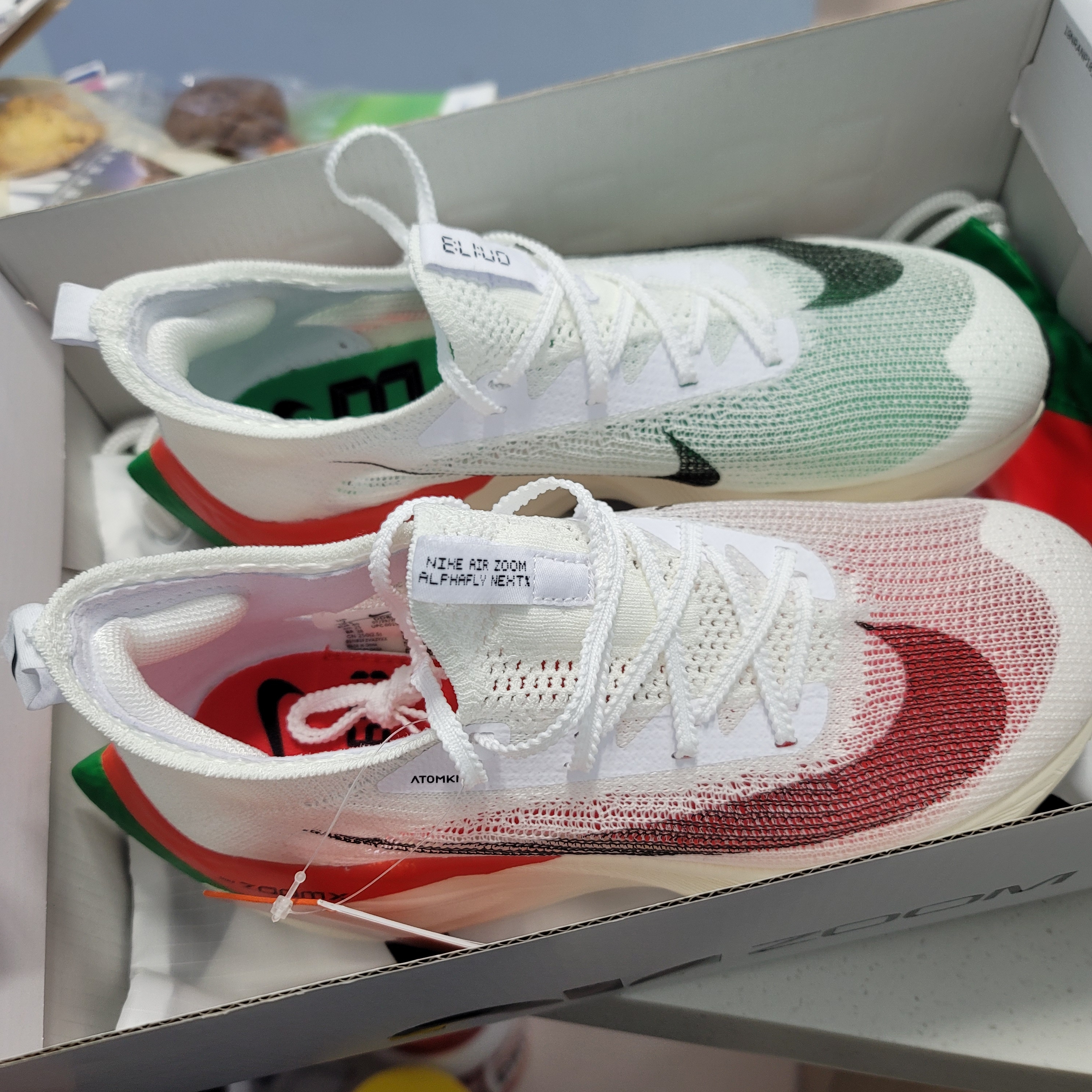 Nike Air Zoom Alphafly Next% Eliud Kipchoge Kenya 착용 스타일 - 1