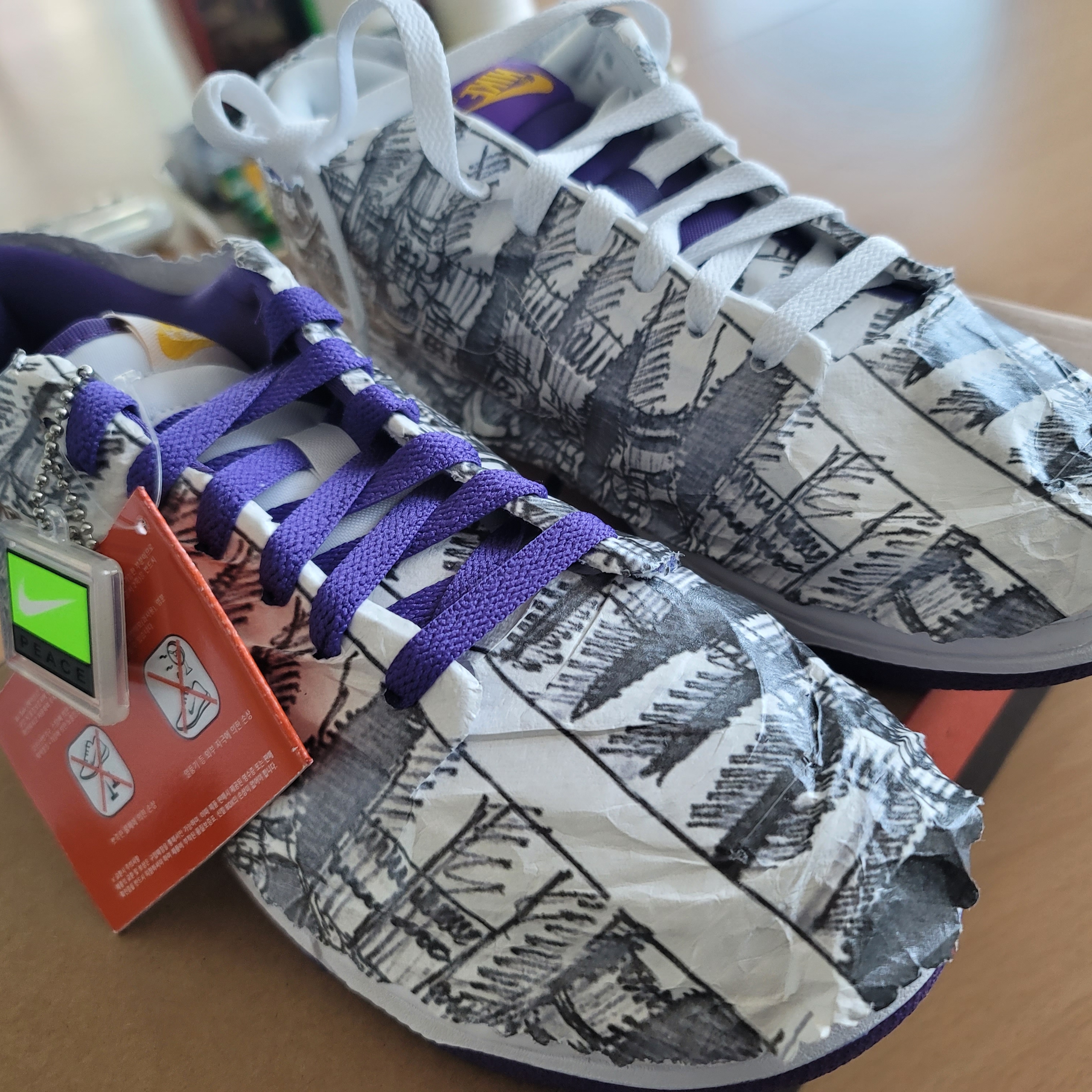 (W) Nike Dunk Low SE Flip 착용 스타일 - 1